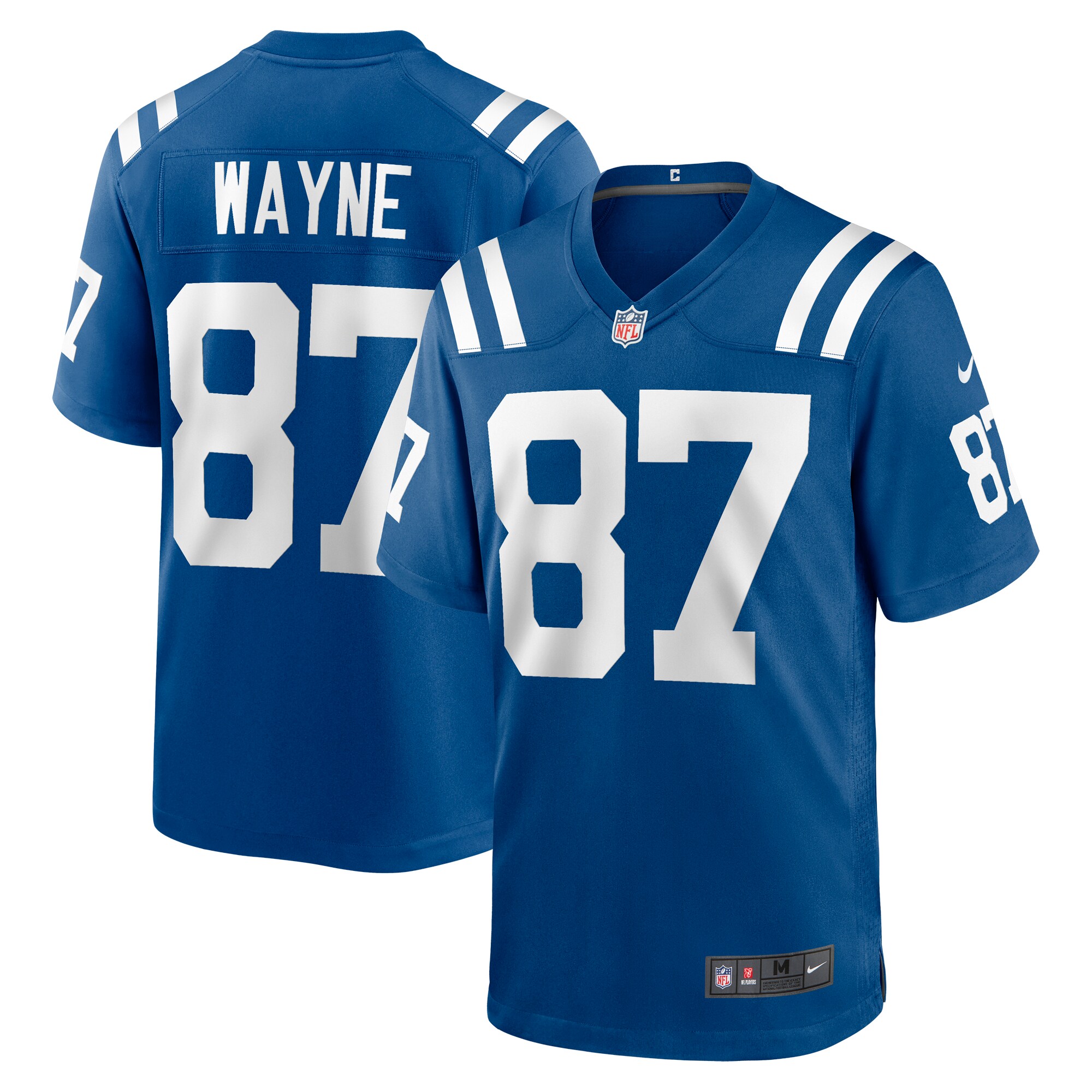 Reggie Wayne Indianapolis Colts Nike Retired Player Game Jersey - Royal - vstockx