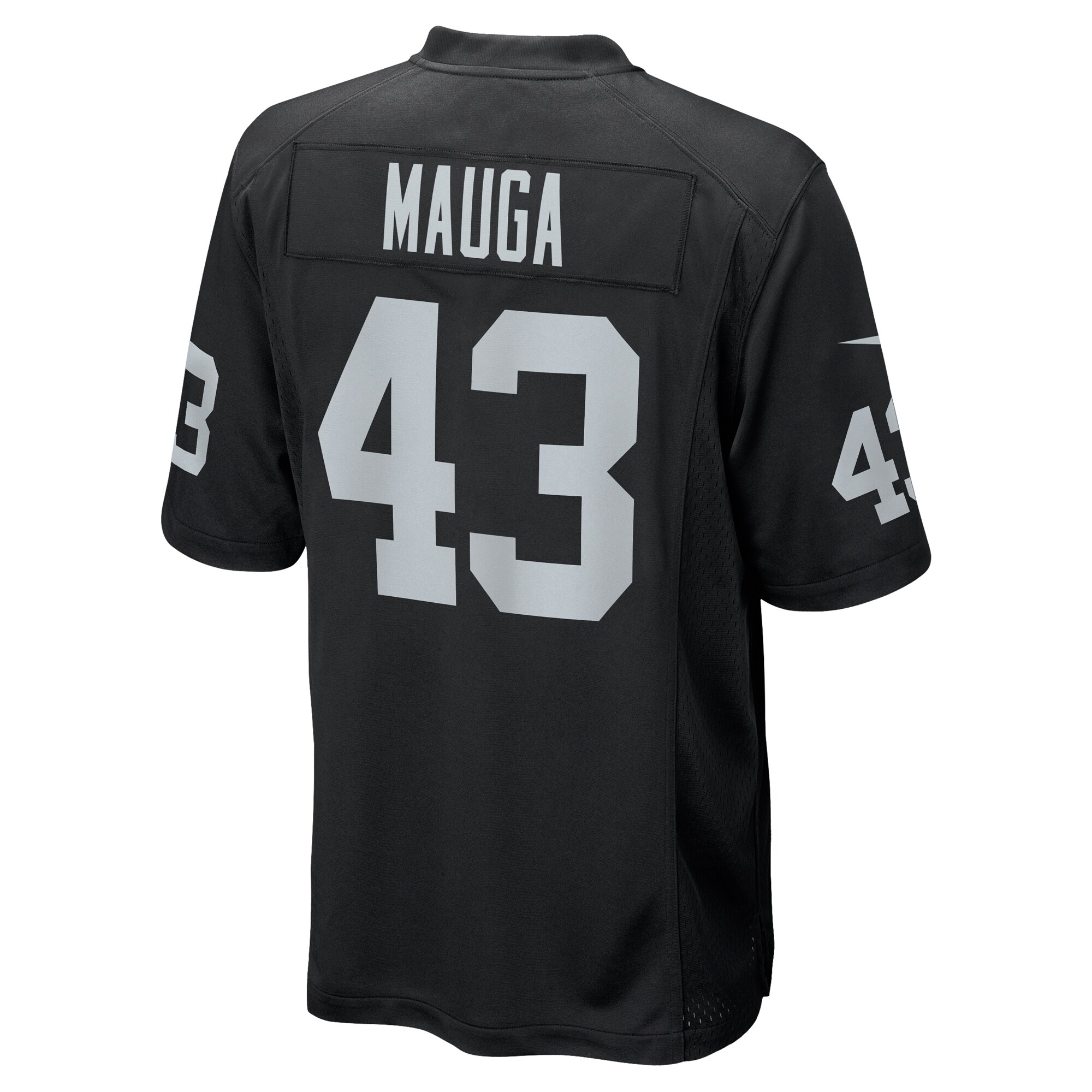 Kanai Mauga Las Vegas Raiders Nike Team Game Jersey - Black - vstockx