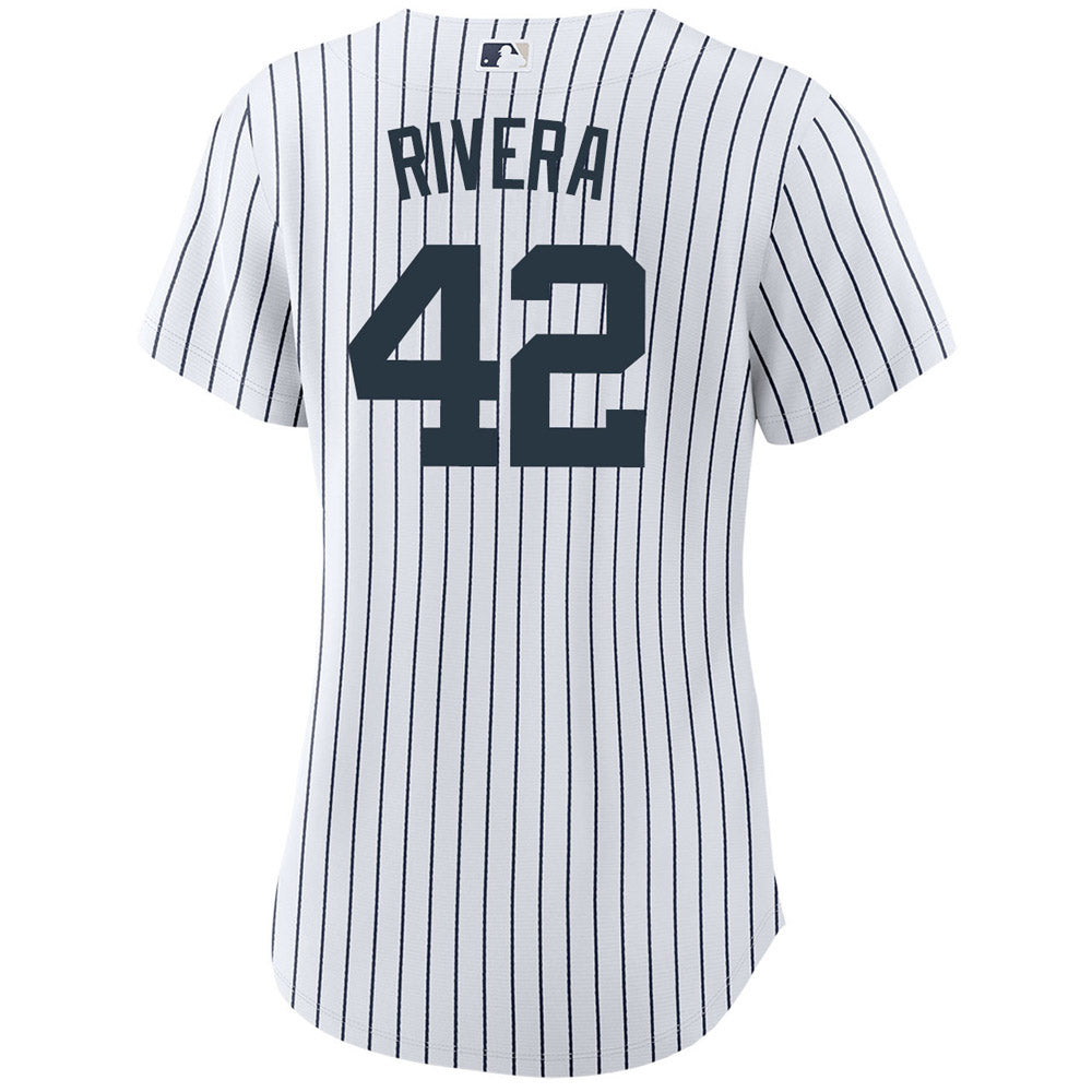 Women's New York Yankees Mariano Rivera Replica Home Jersey - White - vstockx