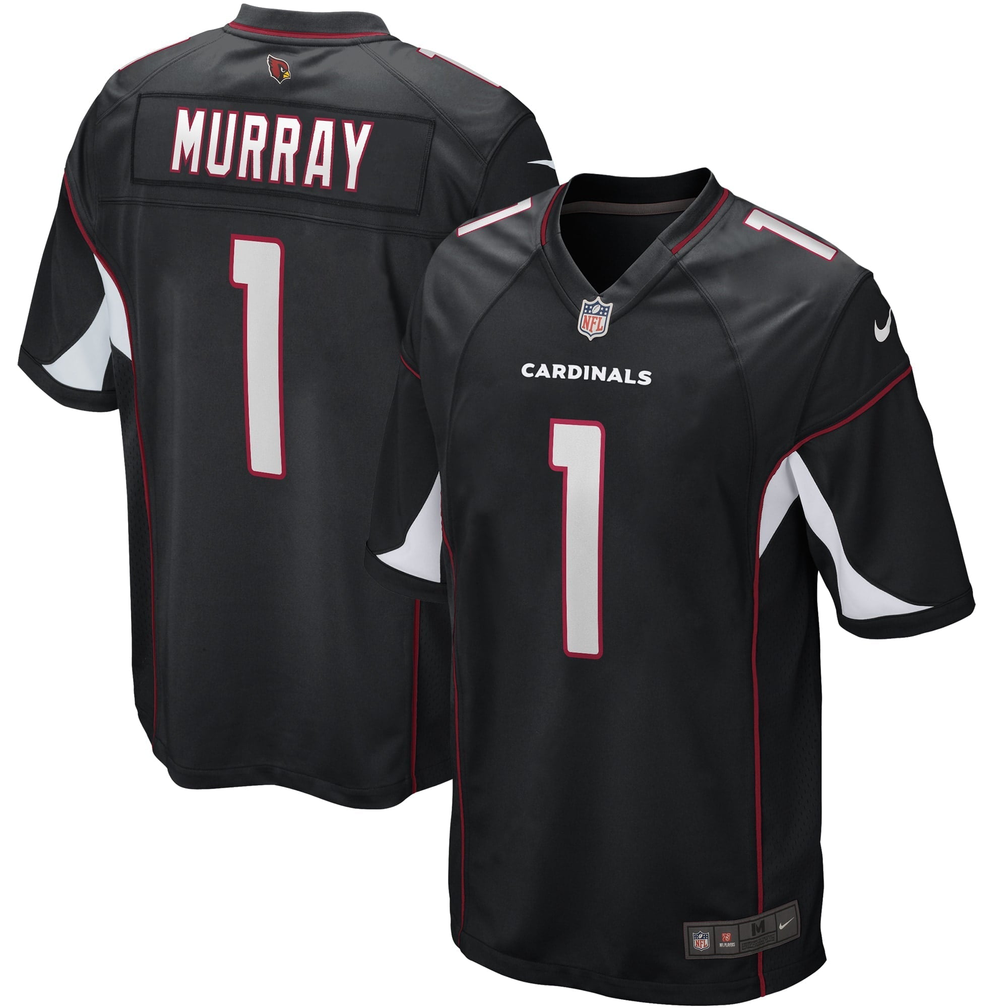 Men's Nike Kyler Murray Black Arizona Cardinals Alternate Game Jersey - vstockx