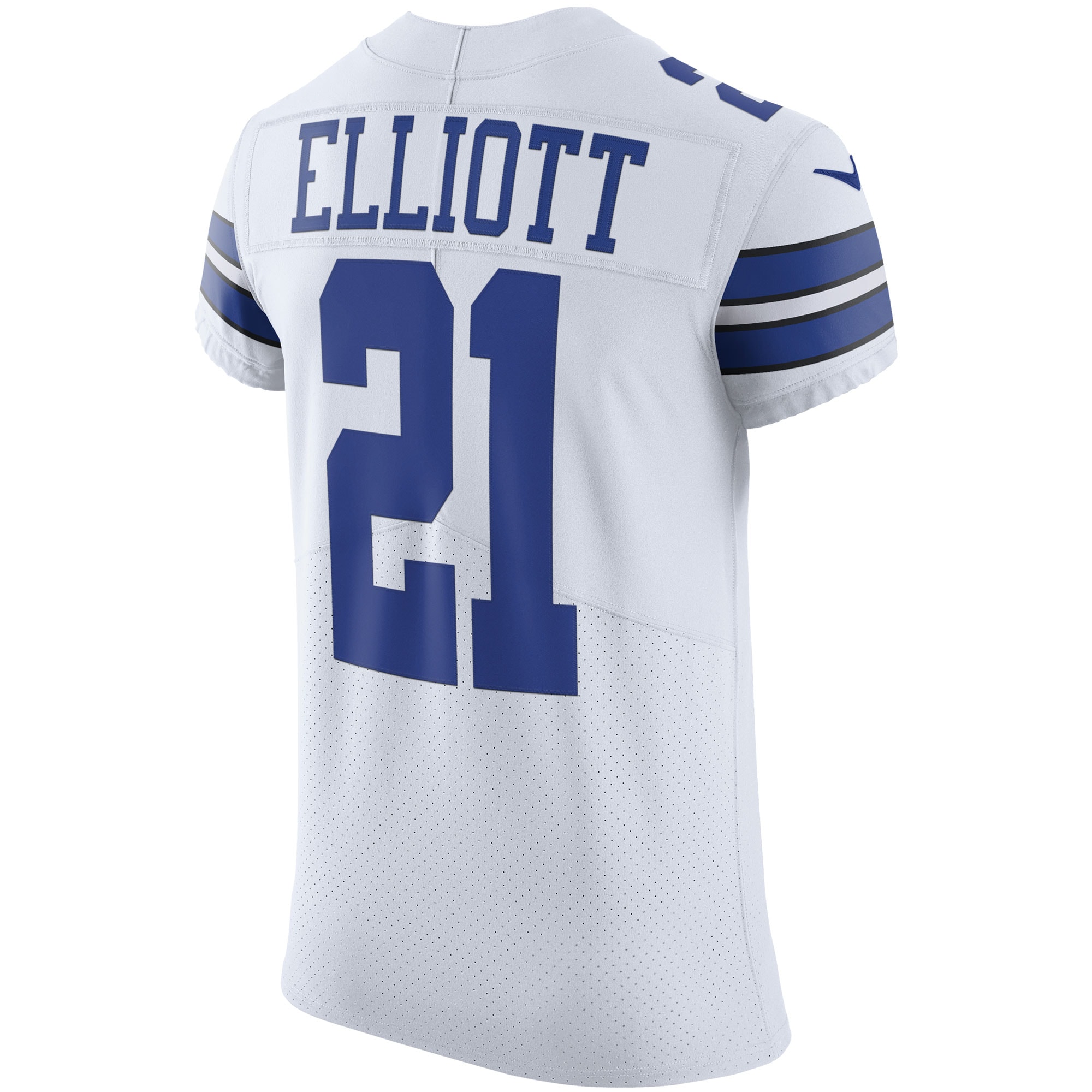 Ezekiel Elliott Dallas Cowboys Nike Vapor Elite Jersey - White - vstockx
