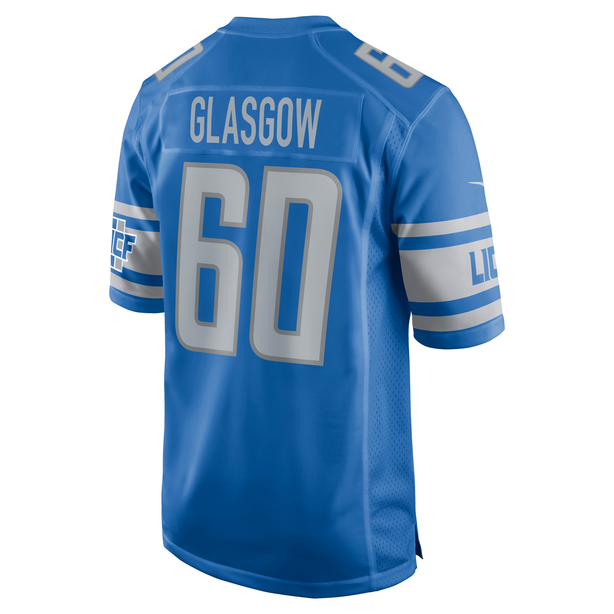 Graham Glasgow Detroit Lions Nike Game Jersey - Blue - vstockx