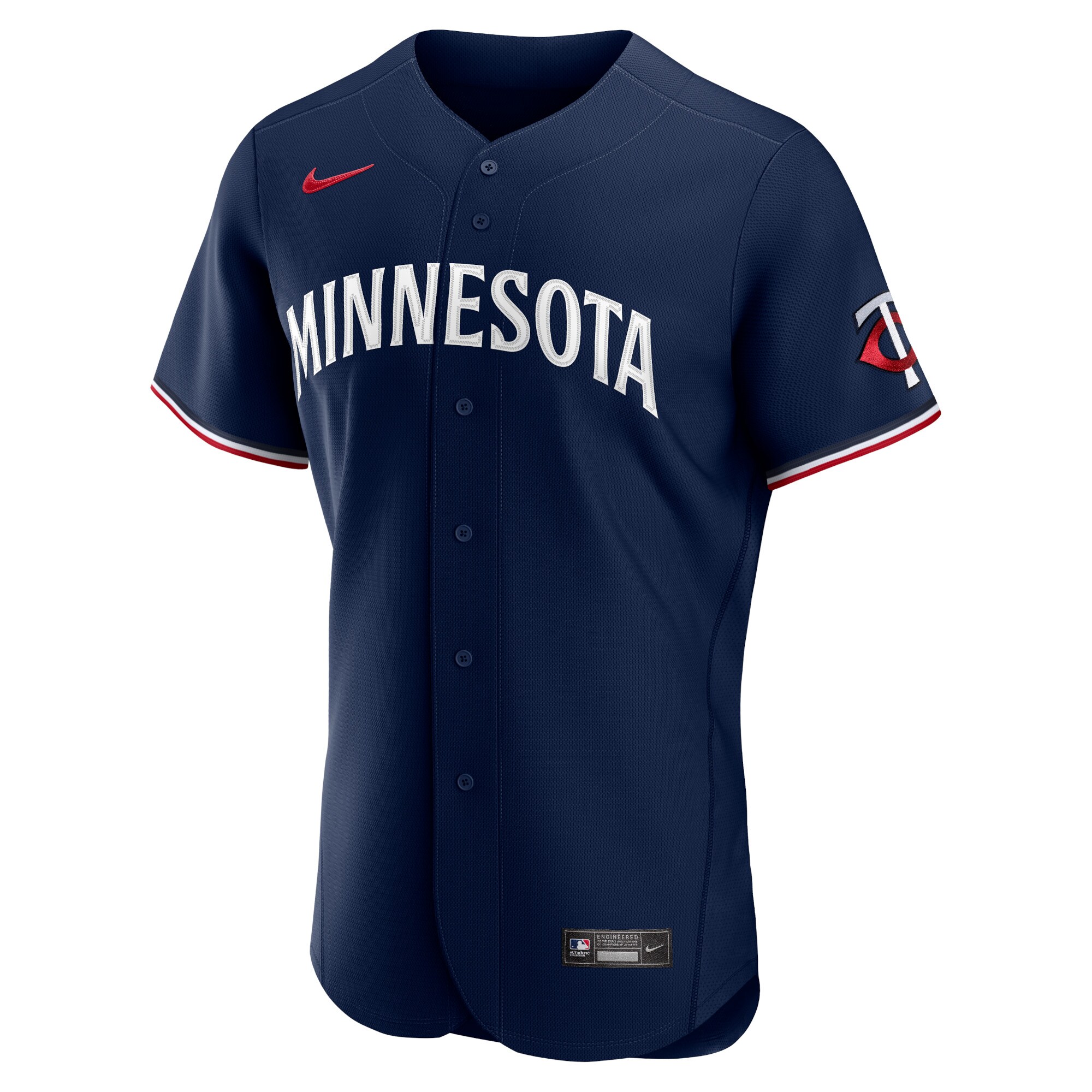 Minnesota Twins Nike Road Alternate 2023 Authentic Team Jersey - Navy - vstockx