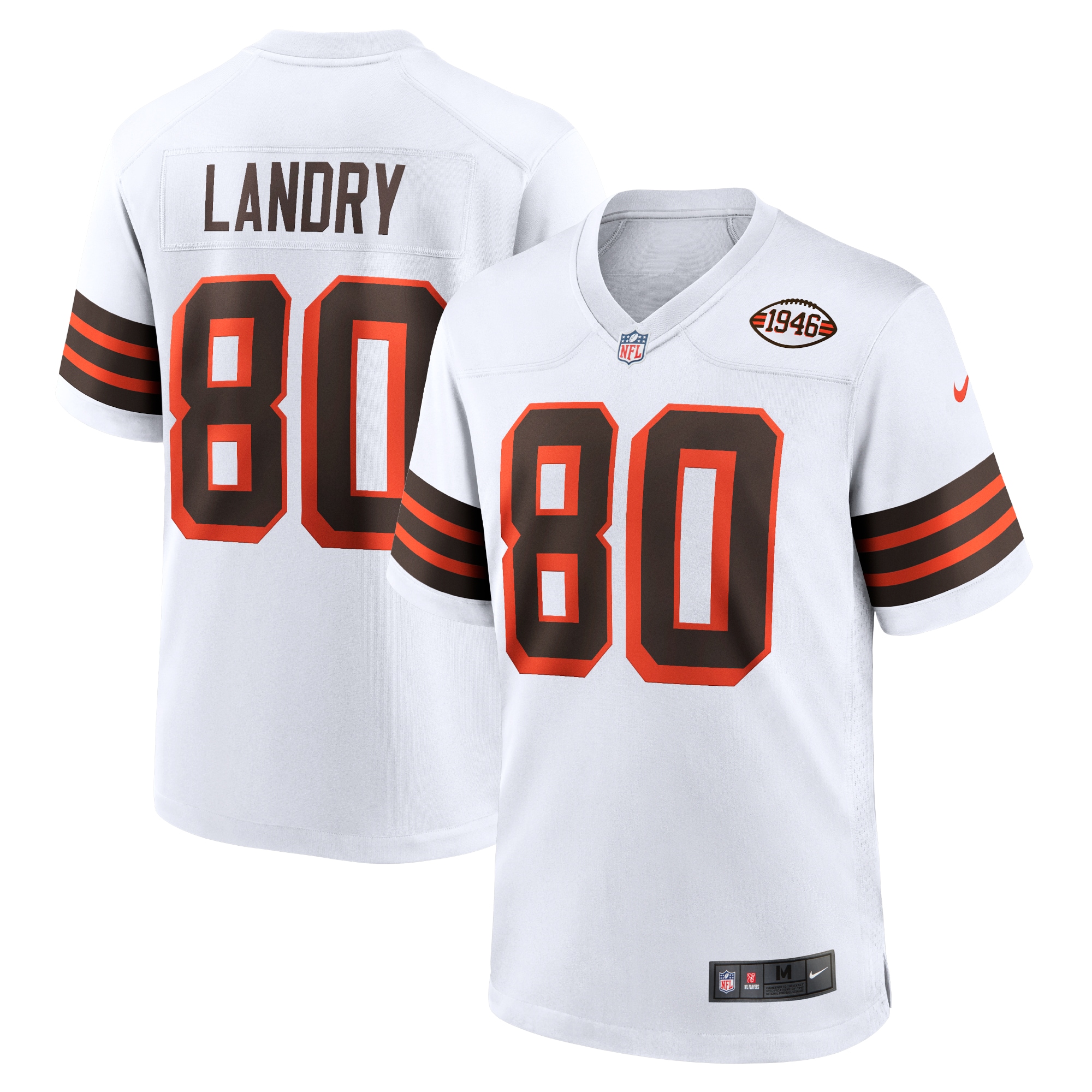 Jarvis Landry Cleveland Browns Nike 1946 Collection Alternate Game Jersey - White - vstockx
