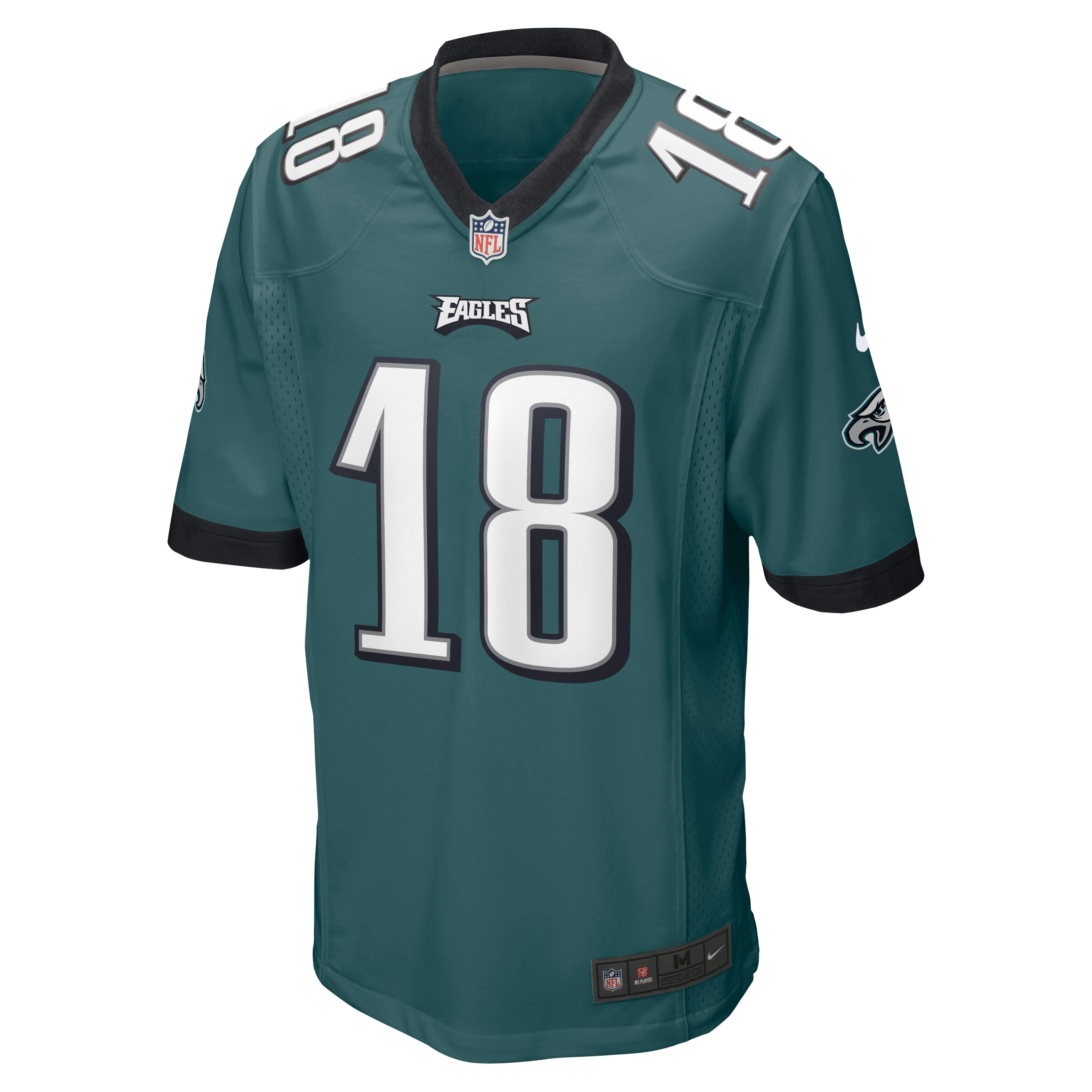 Jalen Reagor Philadelphia Eagles Nike Game Jersey - Midnight Green - vstockx