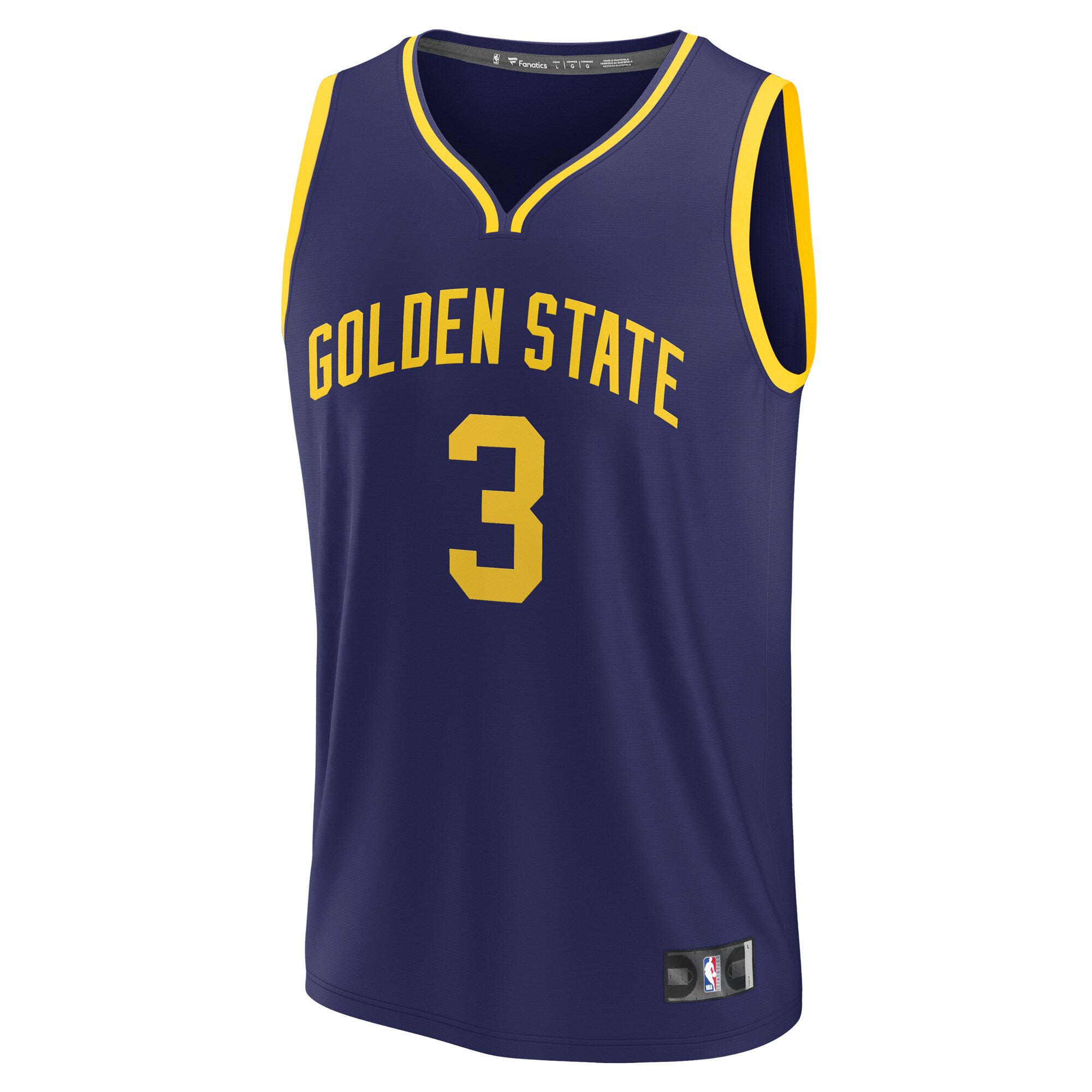 Chris Paul Golden State Warriors Fanatics Branded Youth Fast Break Player Jersey - Statement Edition - Navy - vstockx