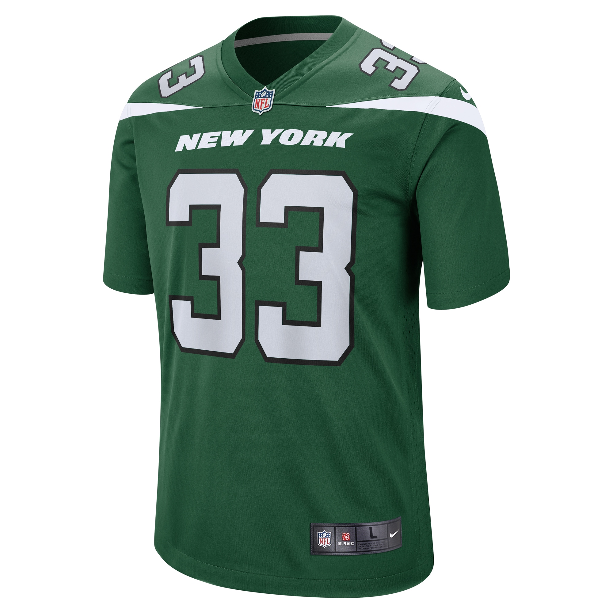 Dalvin Cook New York Jets Nike Game Player Jersey - Gotham Green - vstockx