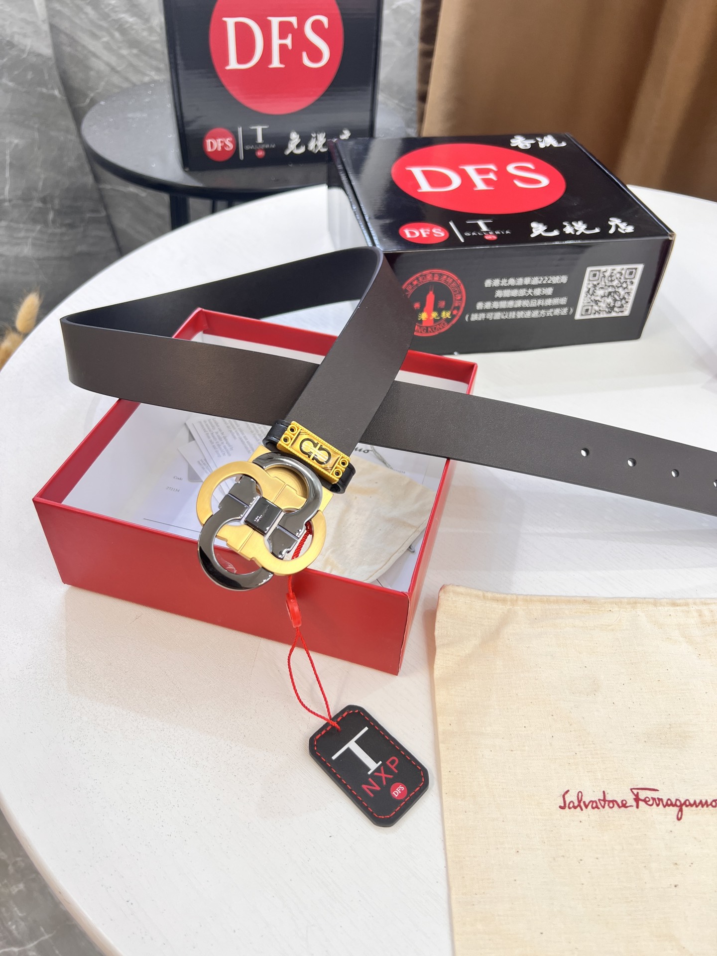 Streetwear Belt Ferragamo 320341 size:3.5cm - vstockx