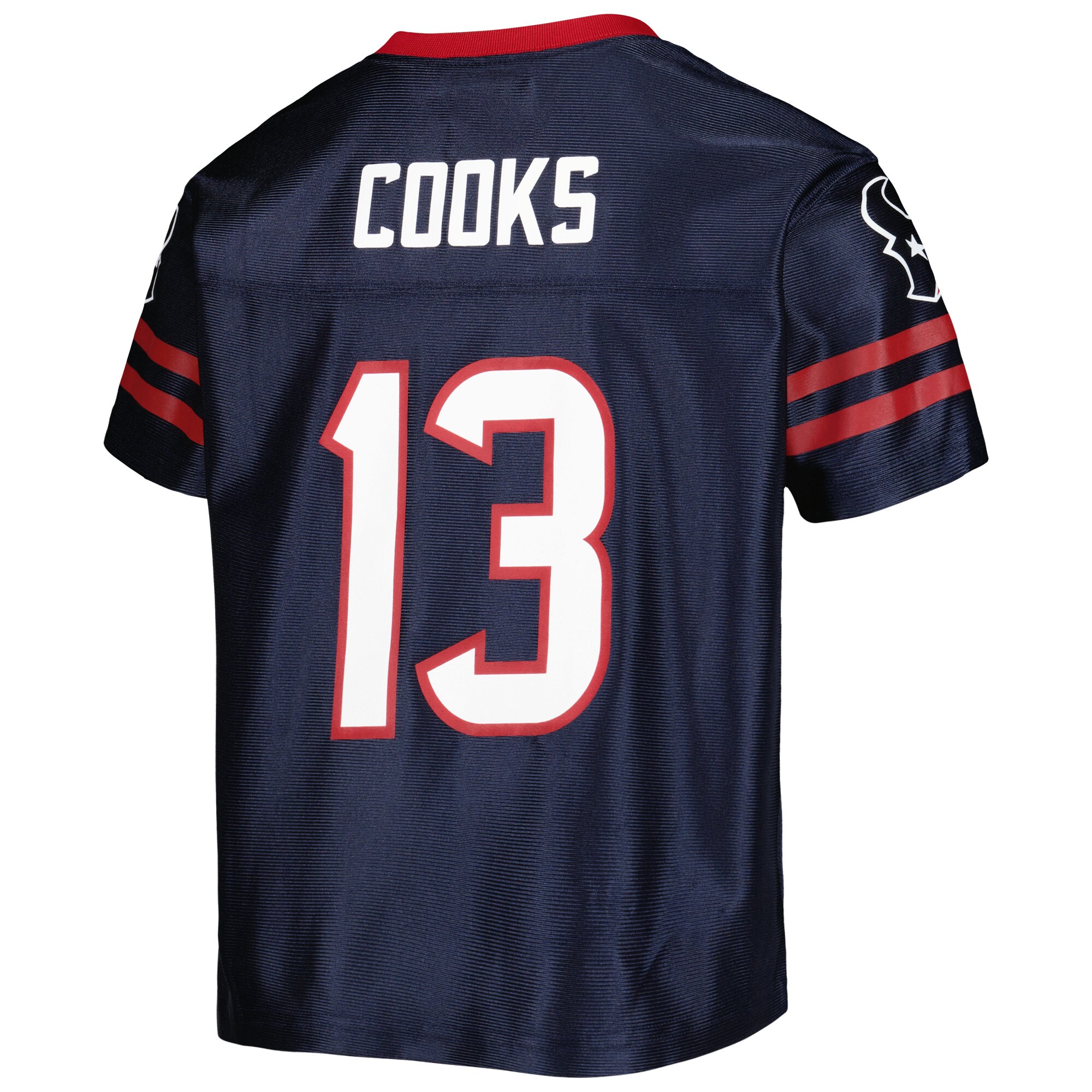 Youth Brandin Cooks Navy Houston Texans Player Jersey - vstockx