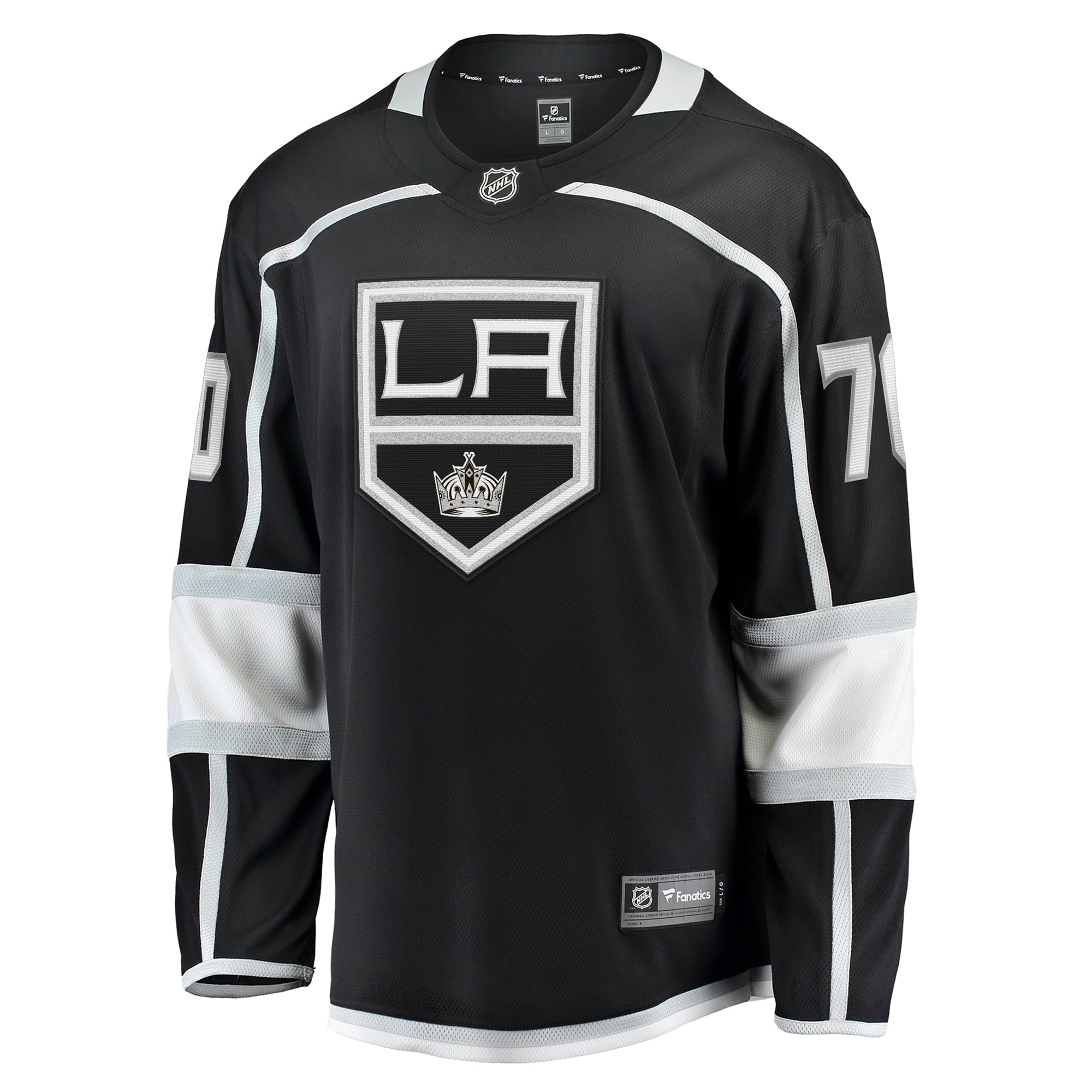 Men's Fanatics Branded Joonas Korpisalo Black Los Angeles Kings Home Breakaway Jersey - vstockx