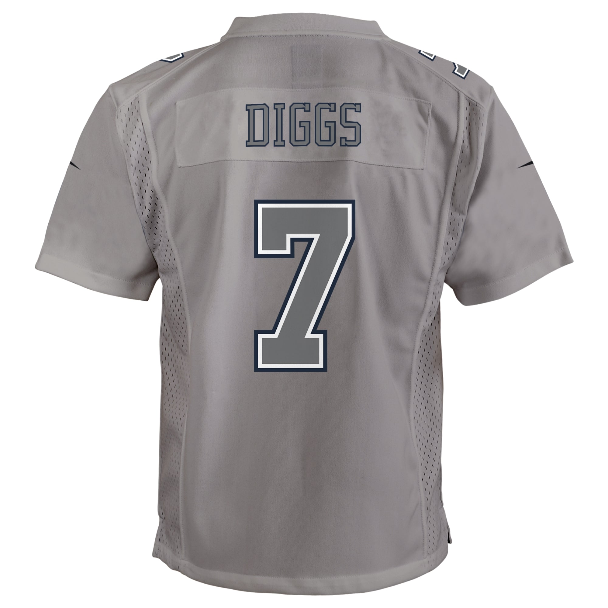 Trevon Diggs Dallas Cowboys Nike Youth Atmosphere Game Jersey - Gray - vstockx