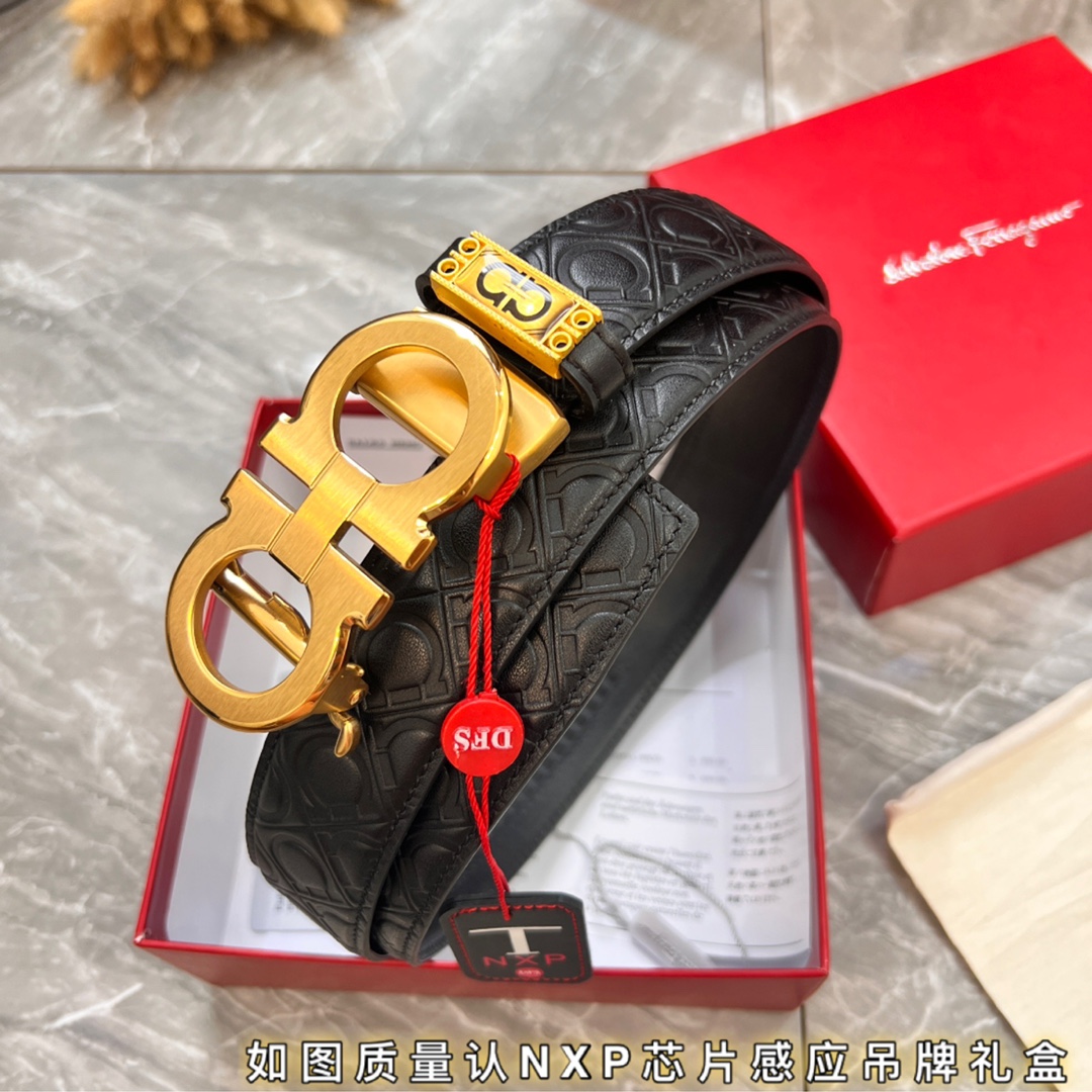 Streetwear Belt Ferragamo 319791 size:3.5cm - vstockx