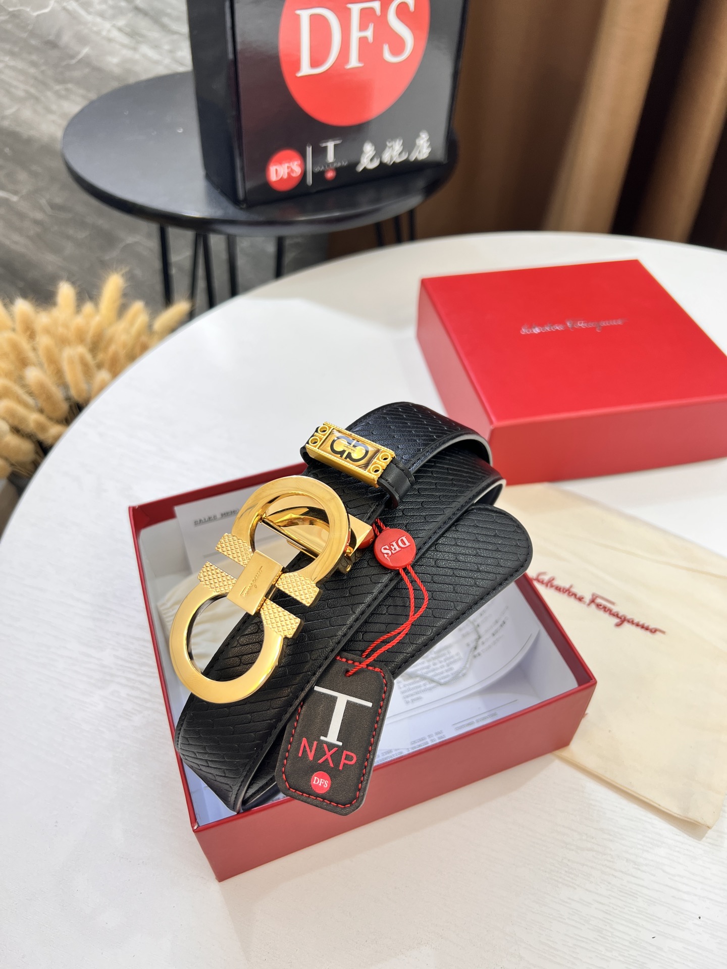 Streetwear Belt Ferragamo 319796 size:3.5cm - vstockx