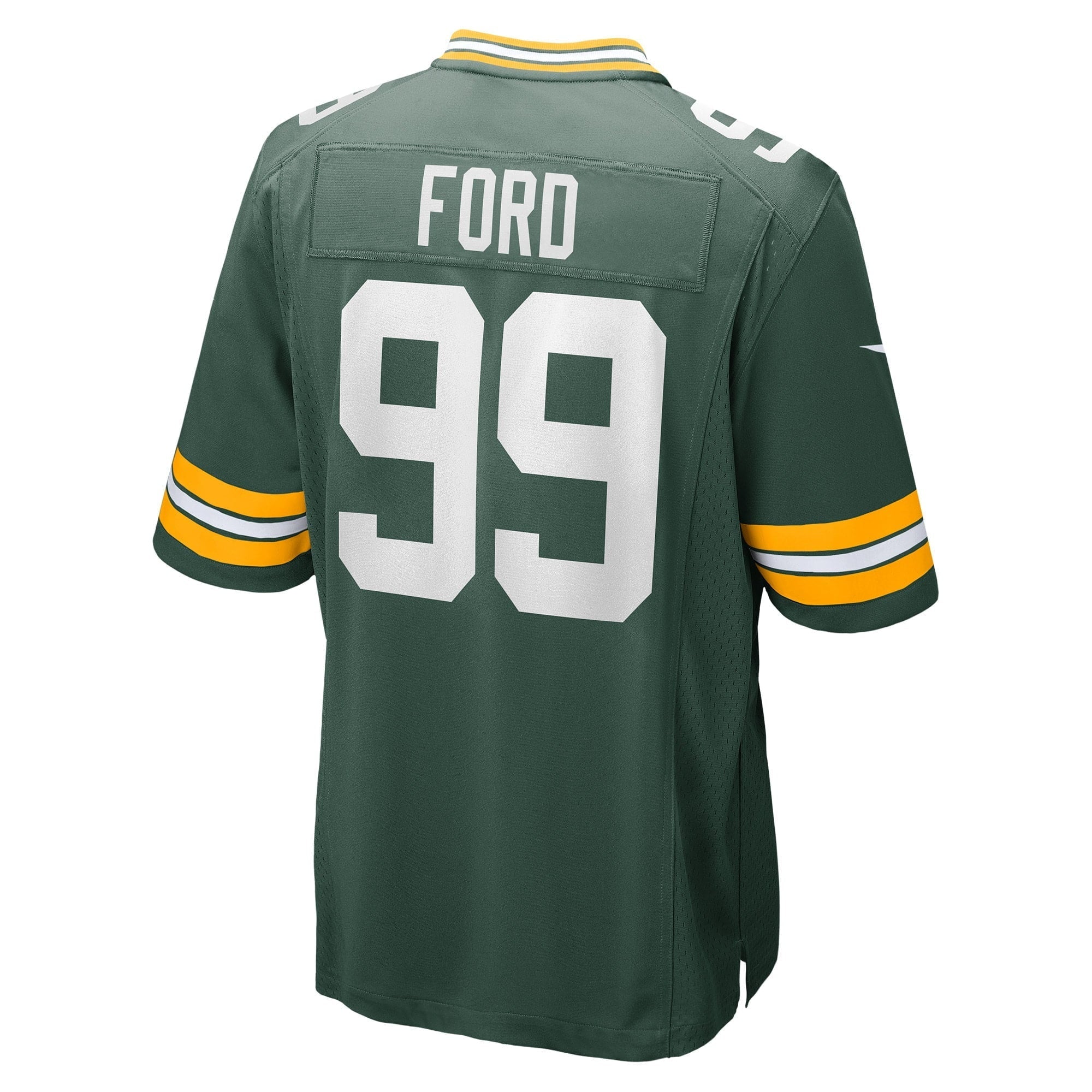 Men's Nike Jonathan Ford Green Green Bay Packers Game Player Jersey - vstockx