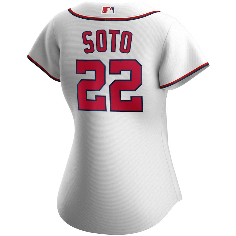 Women's Washington Nationals Juan Soto Replica Home Jersey - White - vstockx