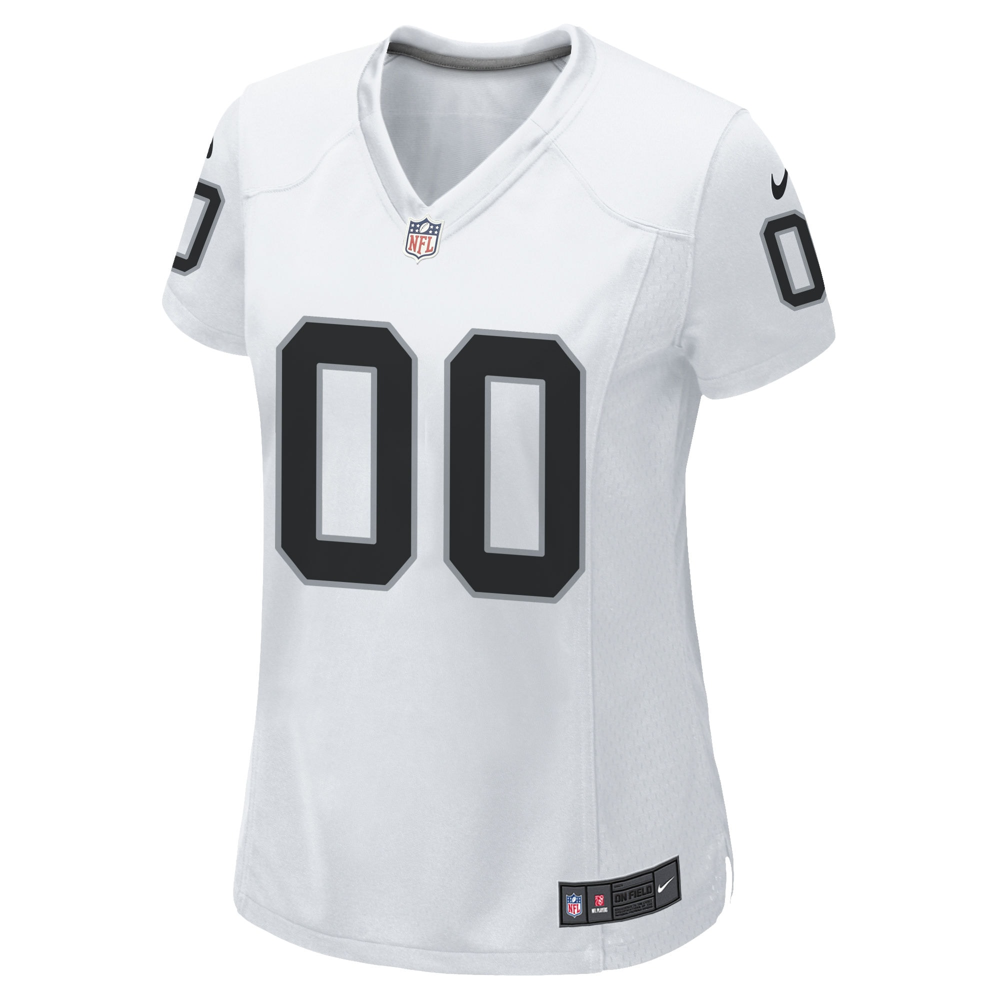 Las Vegas Raiders Nike Women's Custom Game Jersey - White - vstockx