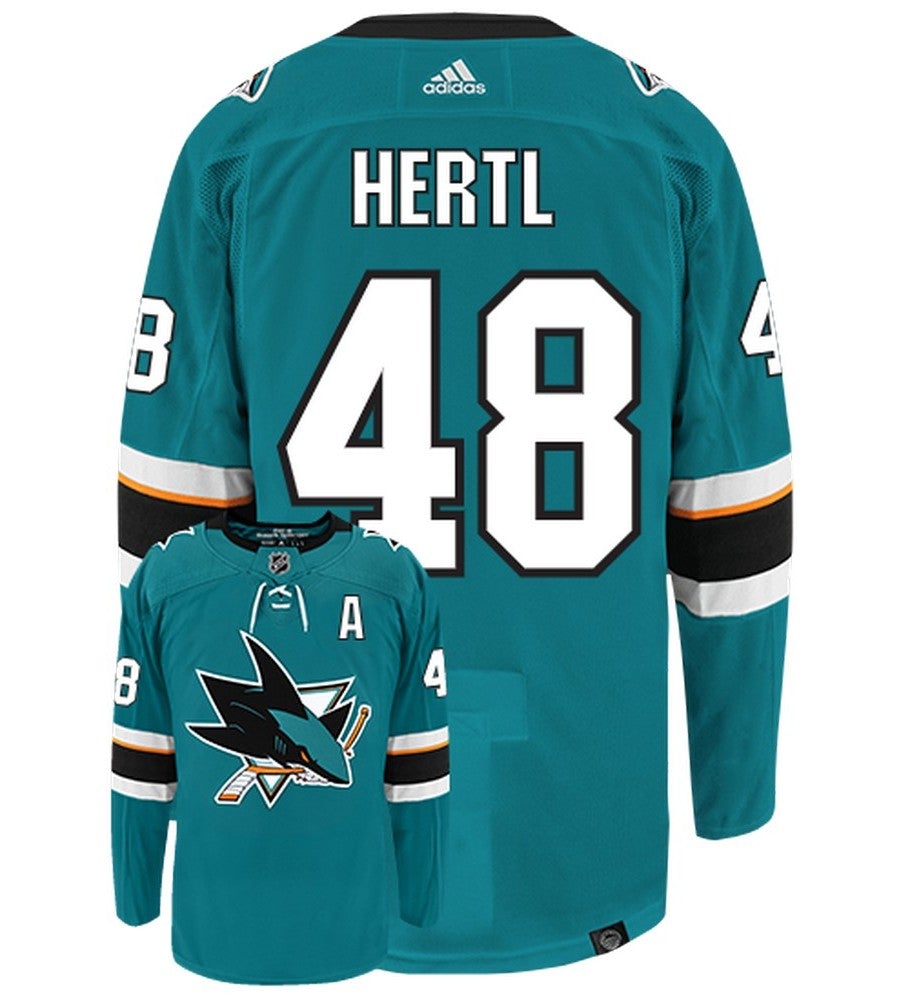 Tomas Hertl San Jose Sharks Adidas Primegreen Authentic NHL Hockey Jersey - vstockx