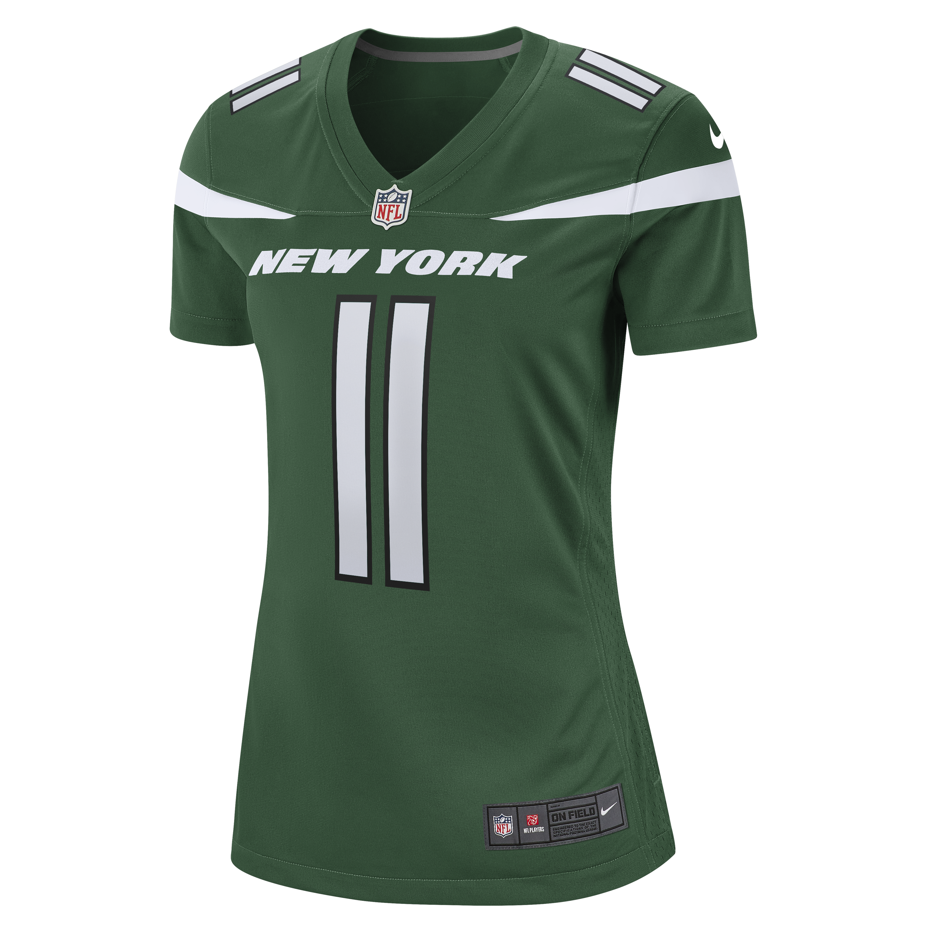 Jermaine Johnson II New York Jets Nike Women's Game Jersey - Gotham Green - vstockx