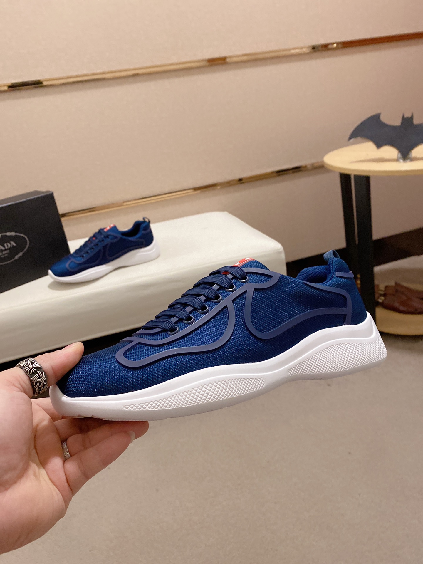 Prada America's Cup sneaker 20 - vstockx