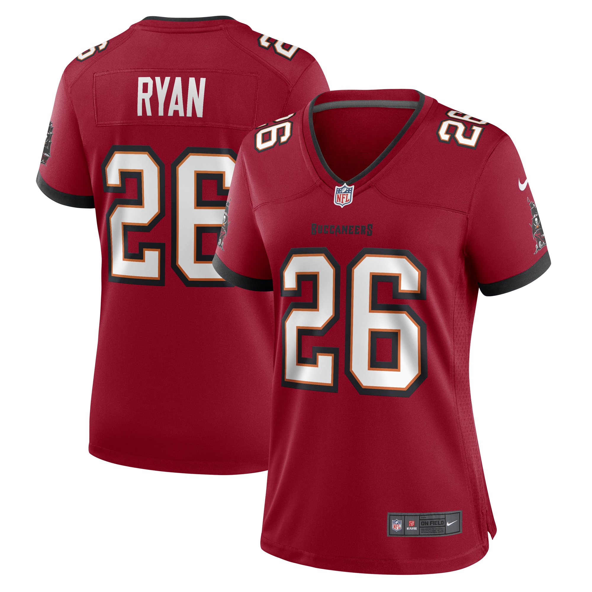 Logan Ryan Tampa Bay Buccaneers Nike Women's Game Player Jersey - Red - vstockx