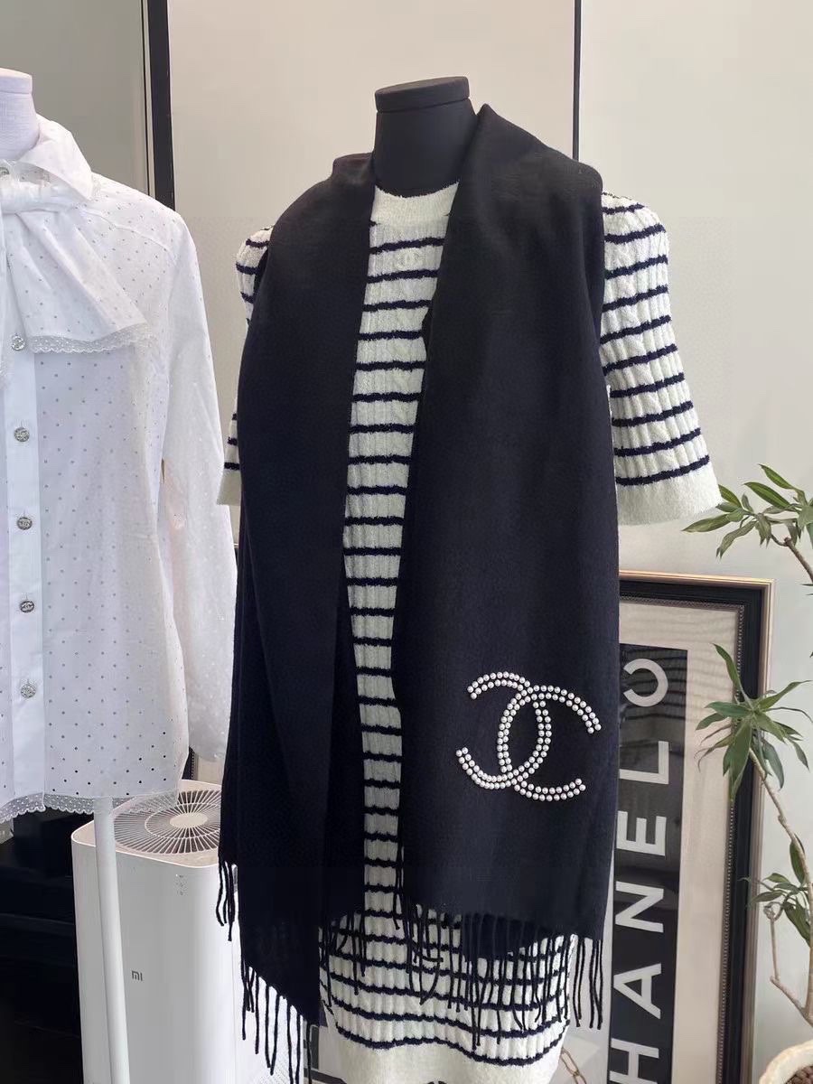 Streetwear Scarf CHANEL 329014 SIZE:70*200cm - vstockx