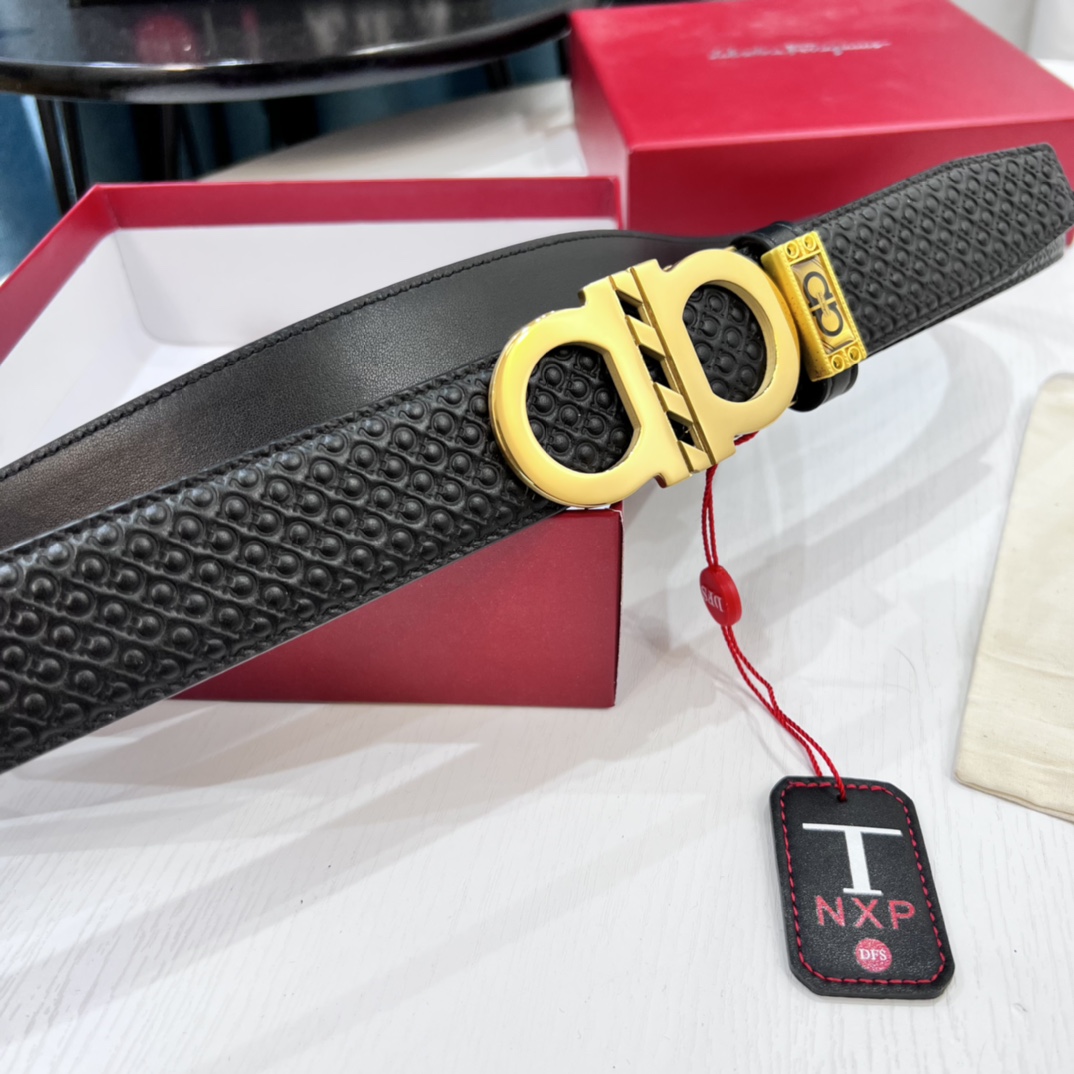 Streetwear Belt Ferragamo 319563 size:3.5cm - vstockx