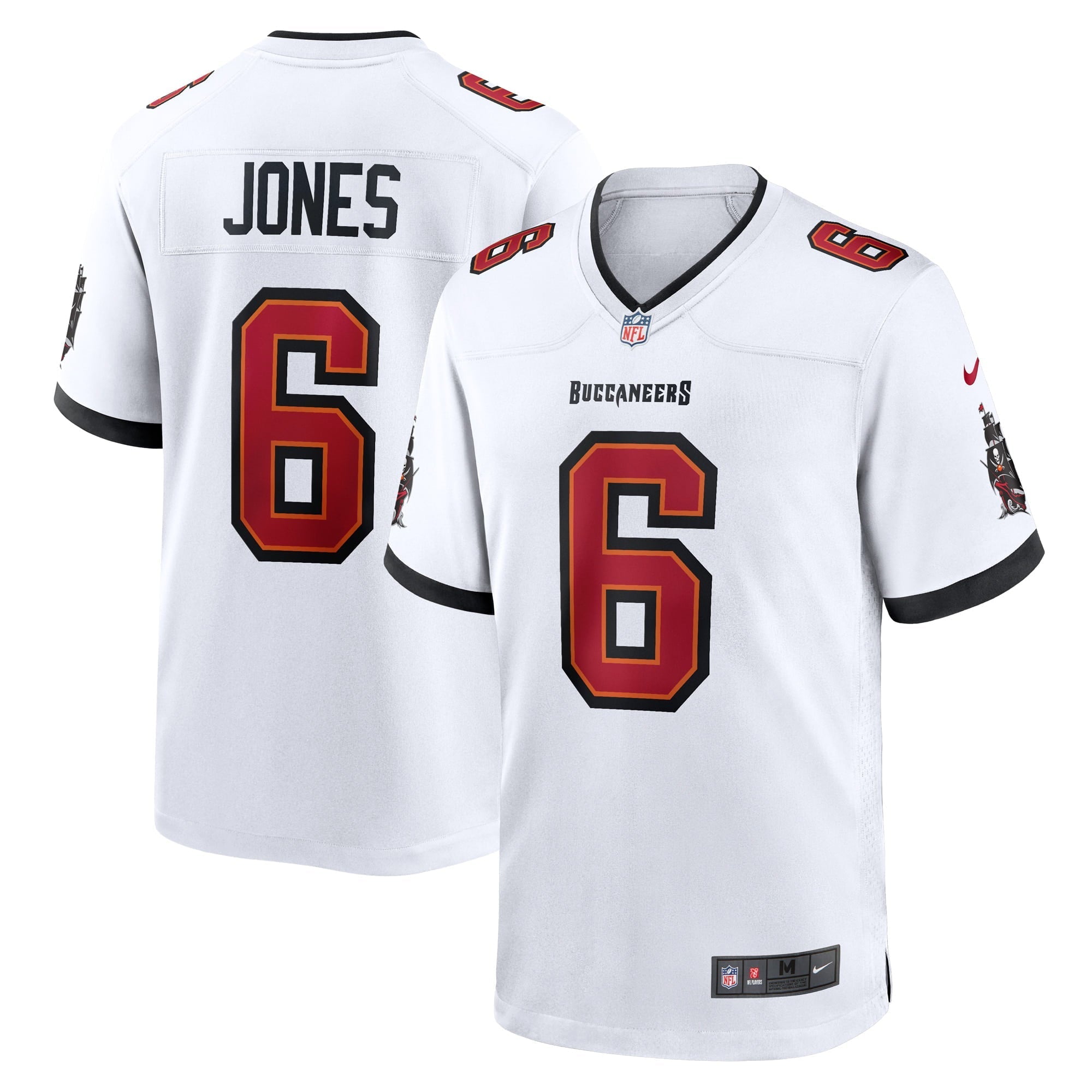 Men's Nike Julio Jones White Tampa Bay Buccaneers Player Game Jersey - vstockx