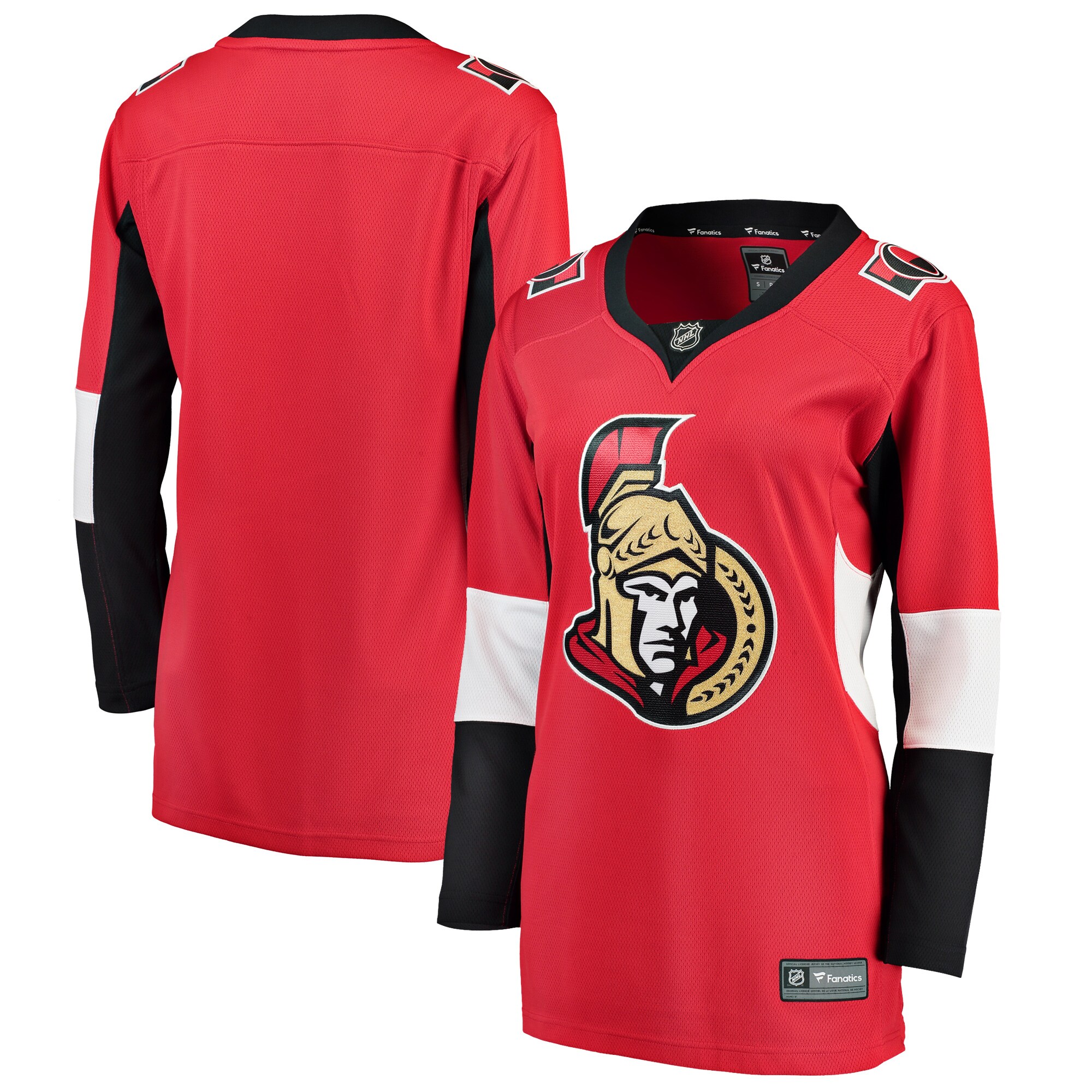 Ottawa Senators Fanatics Branded Women's Breakaway Home Blank Jersey - Red - vstockx