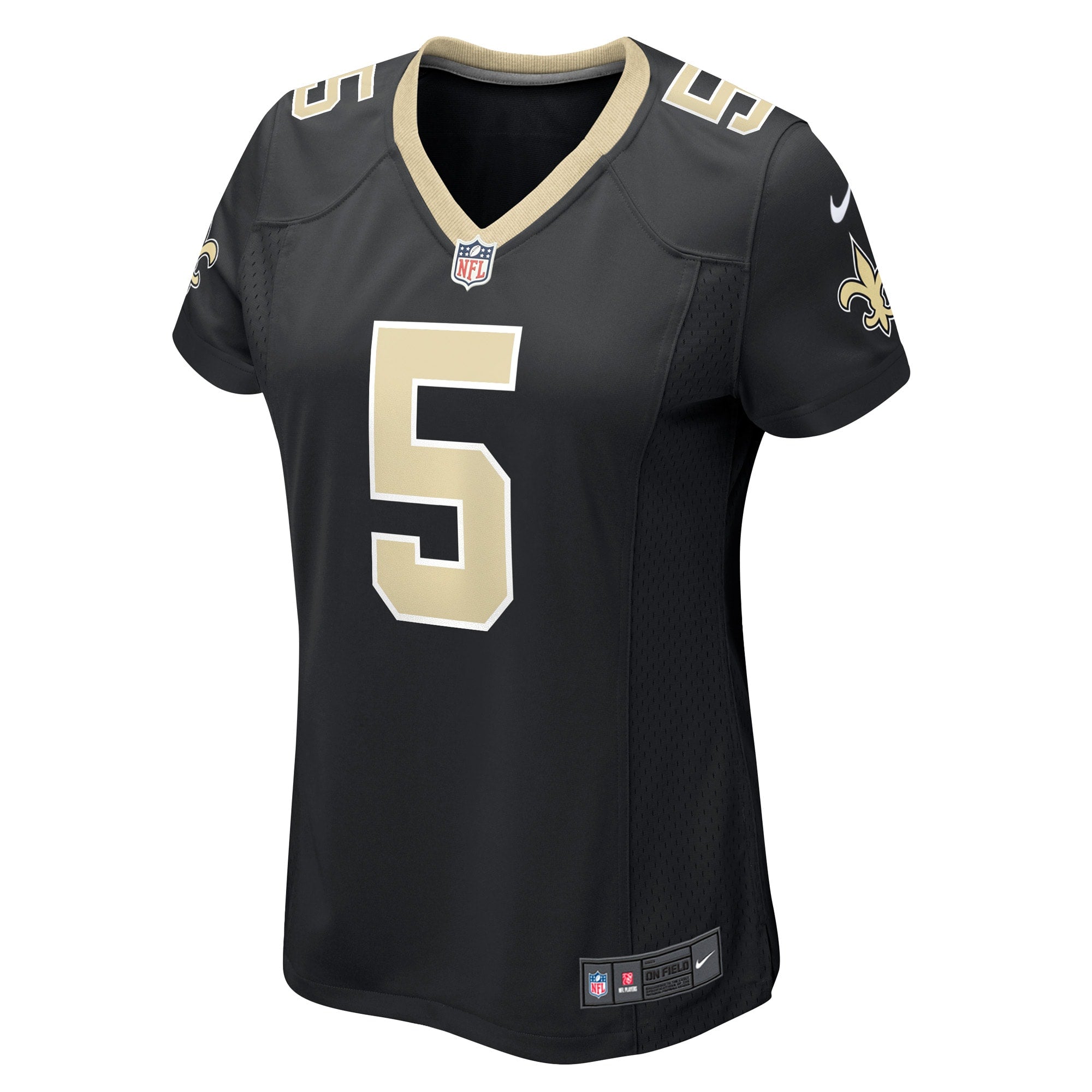 Women's Nike Jarvis Landry Black New Orleans Saints Player Game Jersey - vstockx