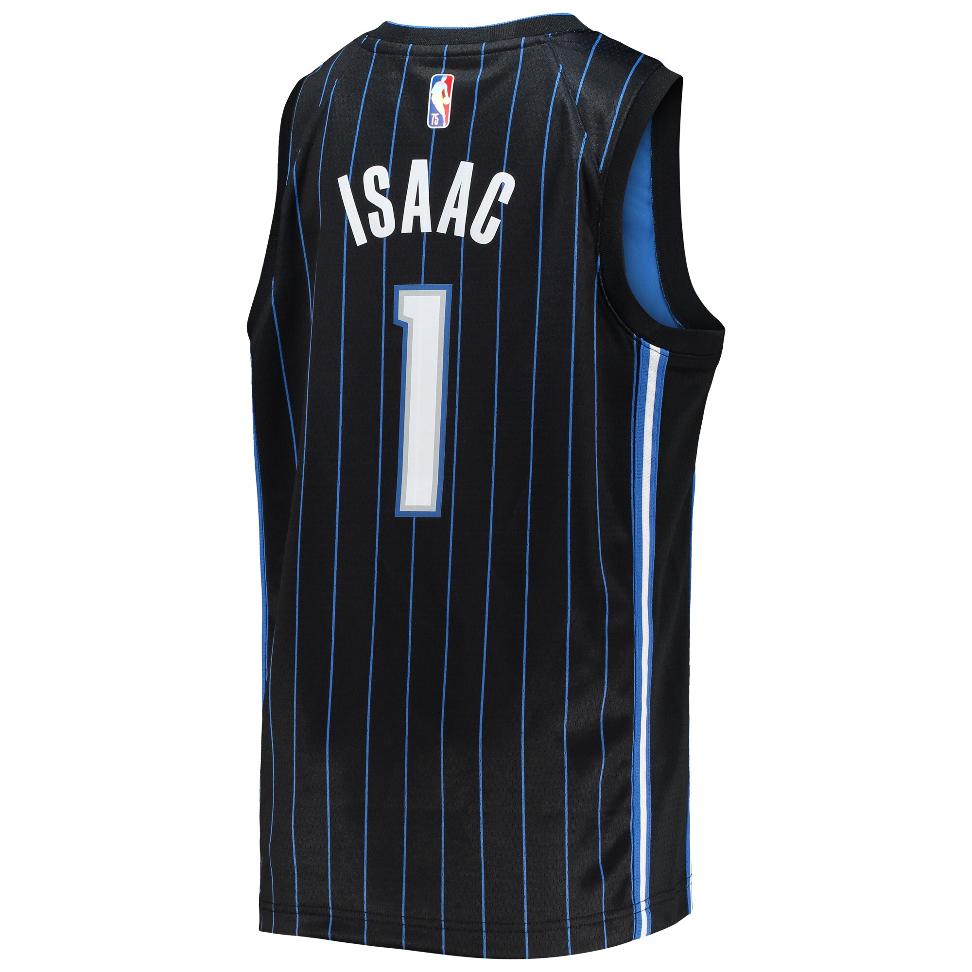 Jonathan Isaac Orlando Magic Nike Youth 2021/22 Diamond Swingman Jersey - Icon Edition - Black - vstockx