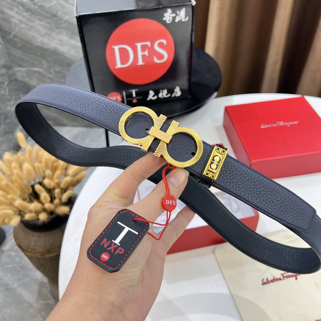 Streetwear Belt Ferragamo 319718 size:3.5cm - vstockx