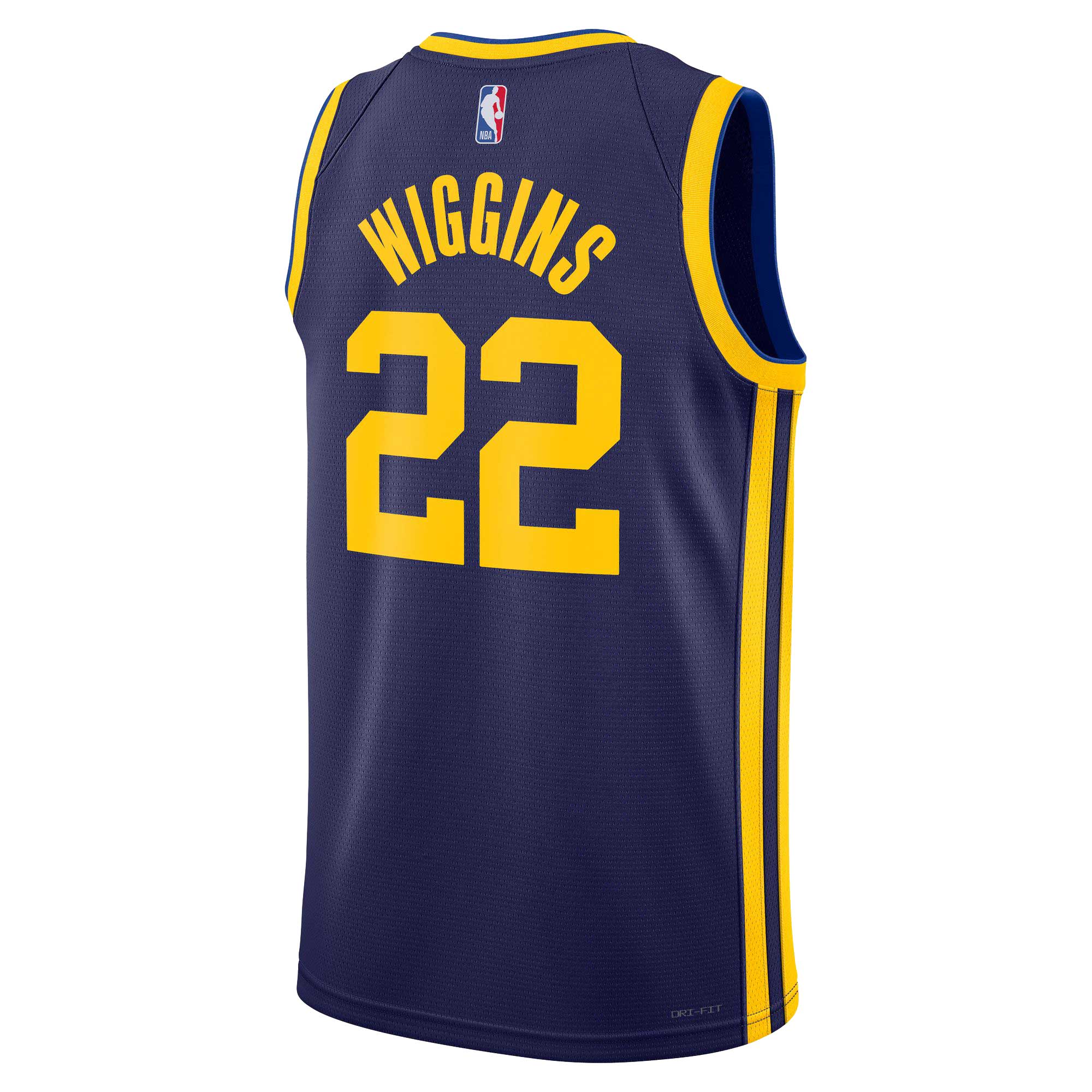 Andrew Wiggins Golden State Warriors Jordans Brand Unisex Swingman Jersey - Statement Edition - Navy - vstockx