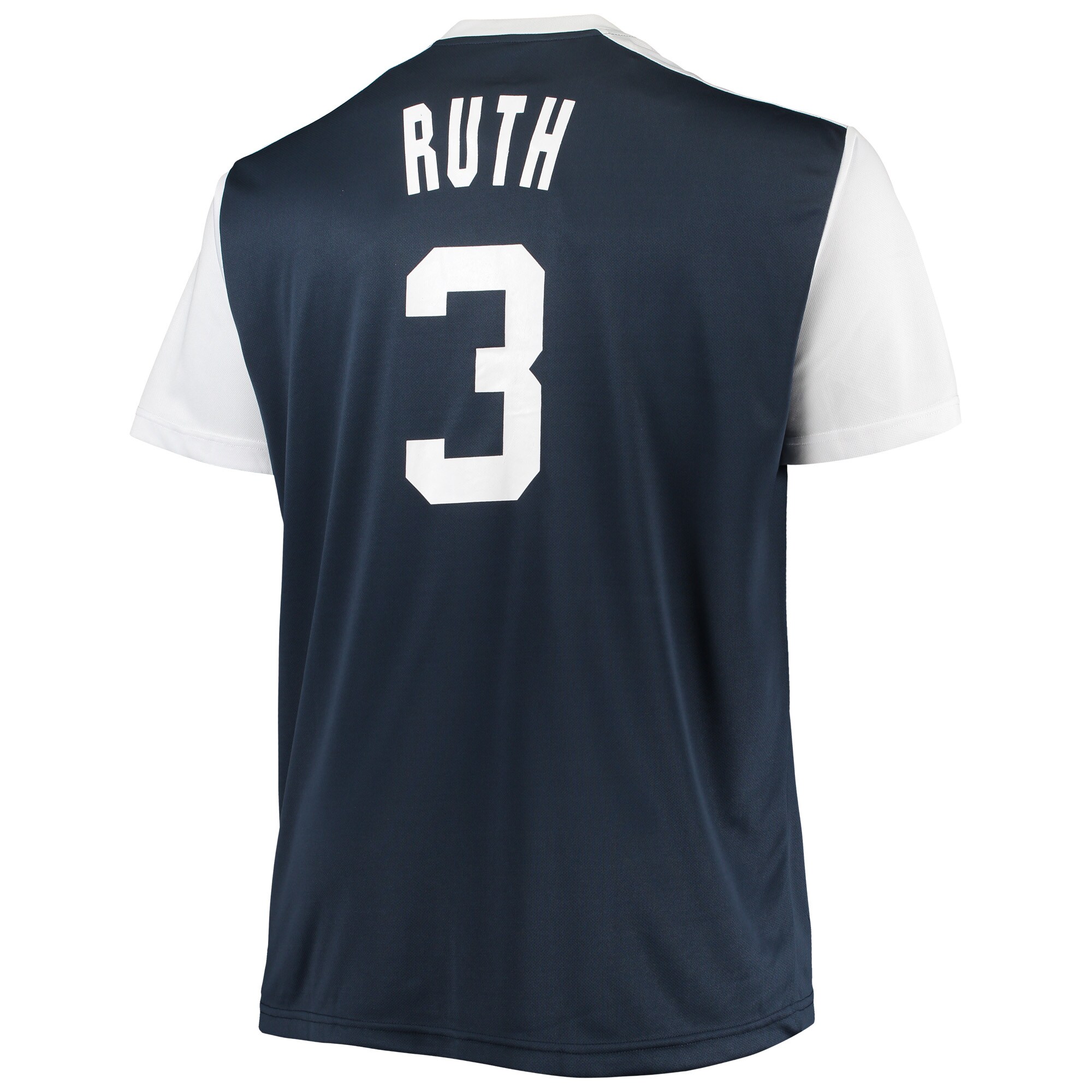 Babe Ruth New York Yankees Cooperstown Collection Replica Player Jersey - Navy/White - vstockx