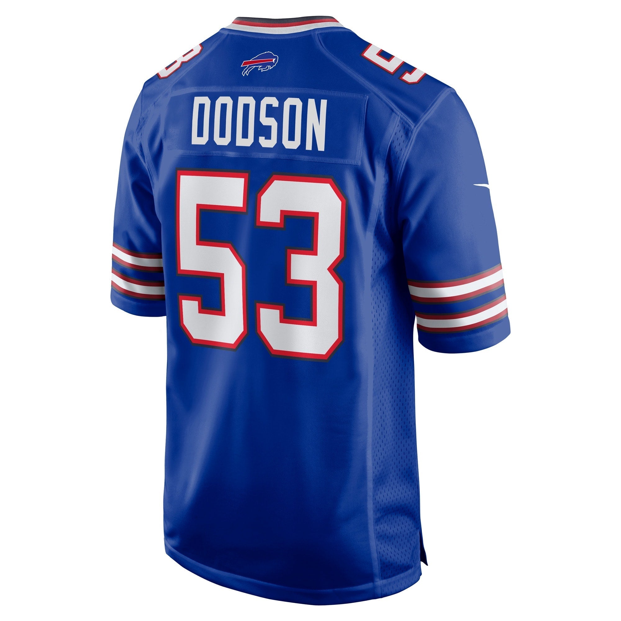 Men's Nike Tyrel Dodson Royal Buffalo Bills Game Player Jersey - vstockx
