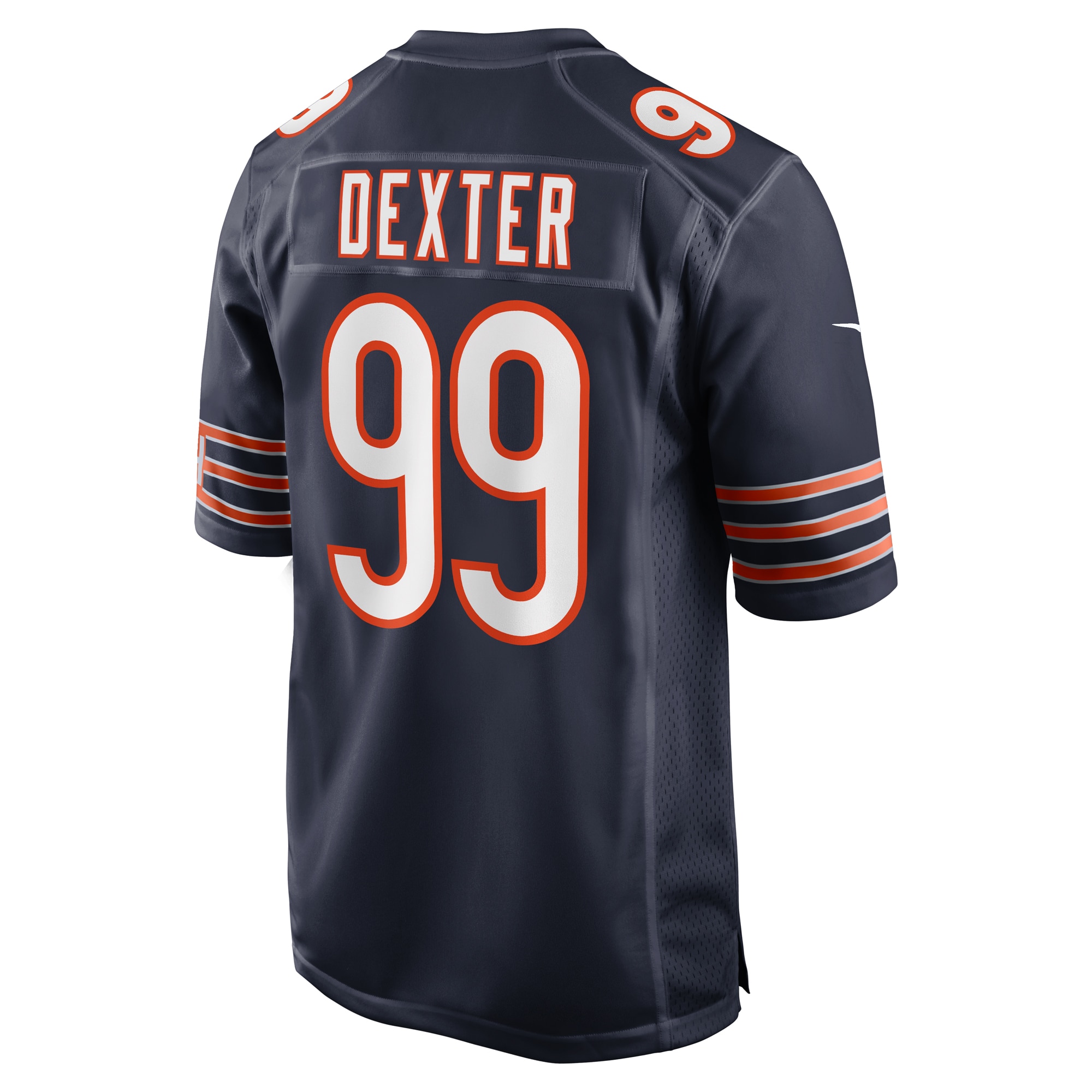 Gervon Dexter Sr Chicago Bears Nike Team Game Jersey - Navy - vstockx