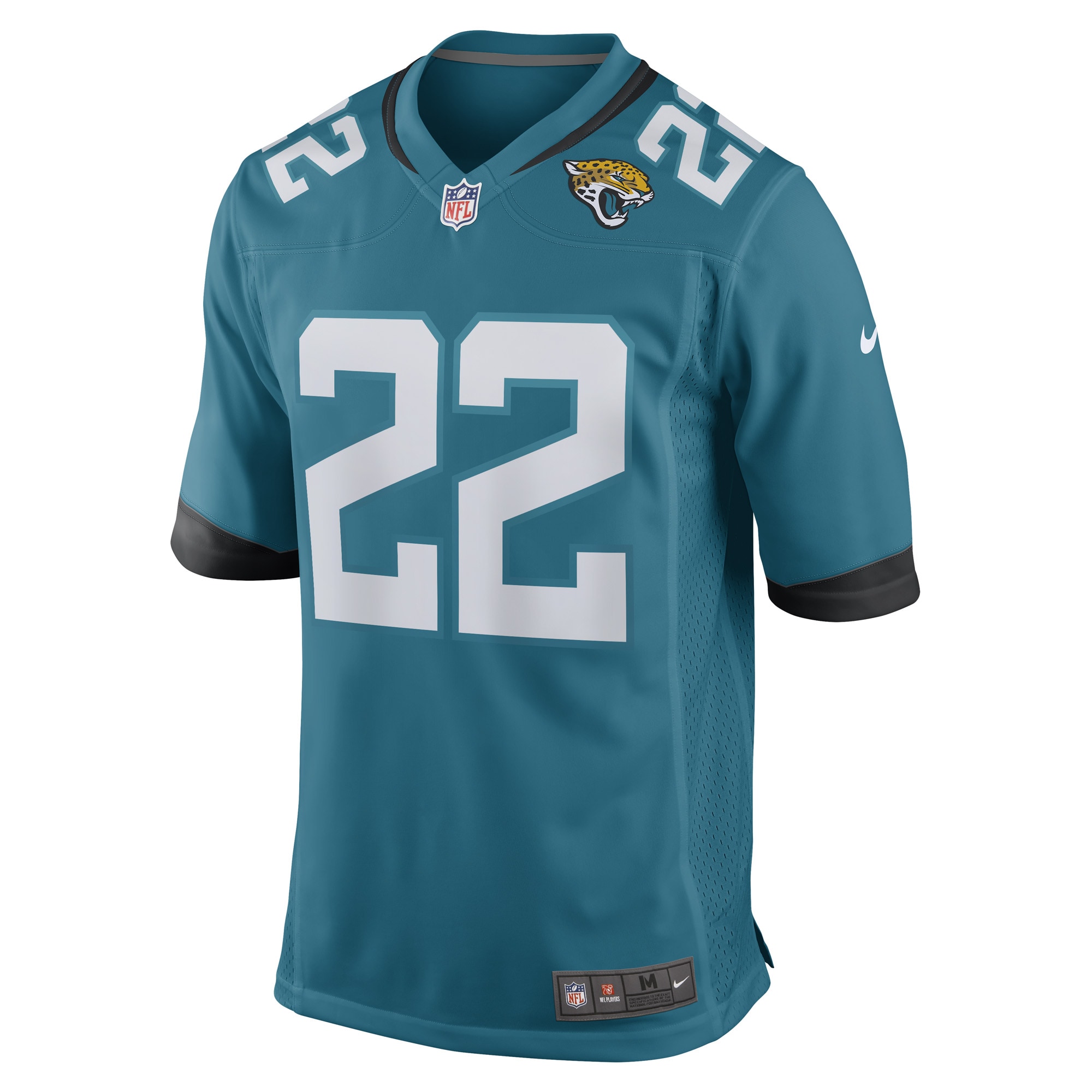 Jamycal Hasty Jacksonville Jaguars Nike Game Player Jersey - Teal - vstockx