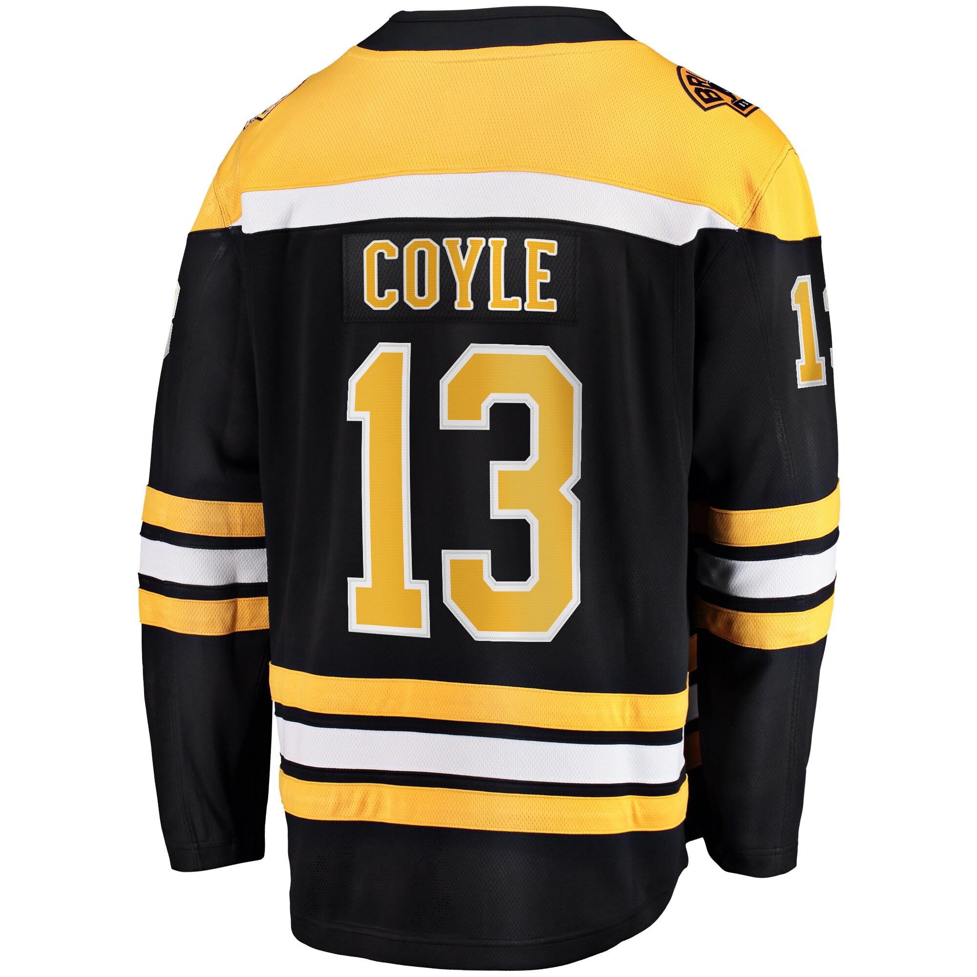 Charlie Coyle Boston Bruins Fanatics Branded Home Premier Breakaway Player Jersey - Black - vstockx
