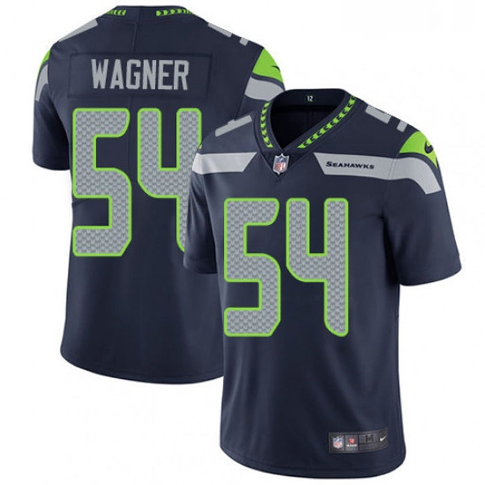 Youth Seattle Seahawks Bobby Wagner Vapor Jersey - Navy - vstockx