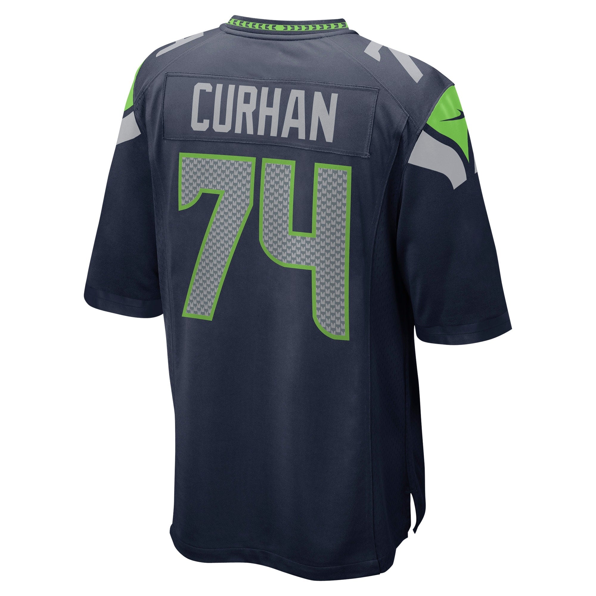 Men's Nike Jake Curhan College Navy Seattle Seahawks Game Jersey - vstockx