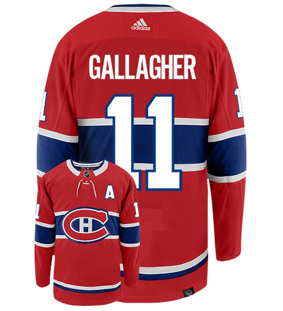 Brendan Gallagher Montreal Canadiens Adidas Primegreen Authentic NHL Hockey Jersey - vstockx