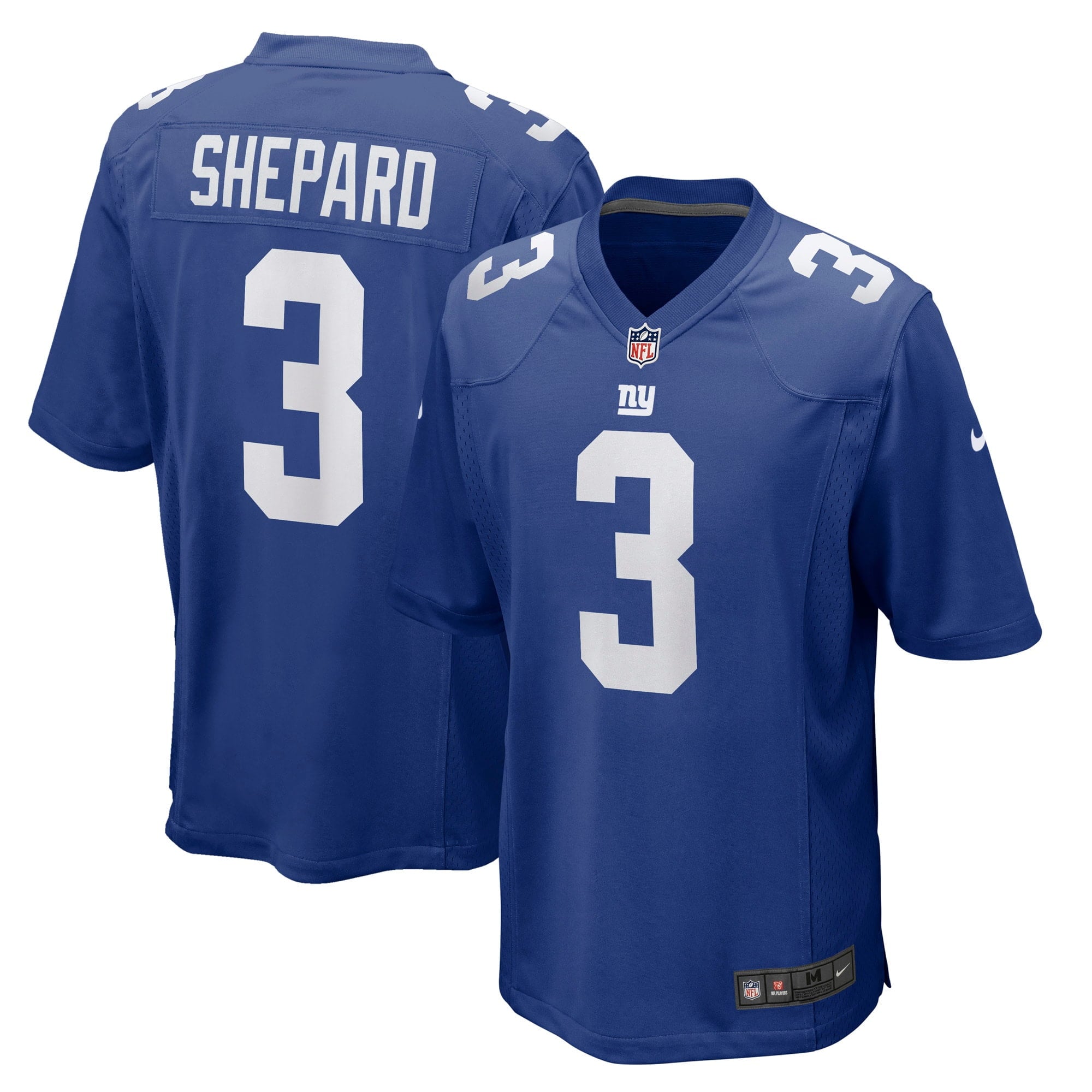 Men's Nike Sterling Shepard Royal New York Giants Game Player Jersey - vstockx