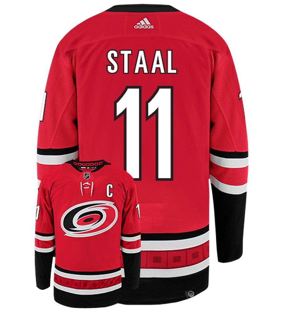 Jordans Staal Carolina Hurricanes Adidas Primegreen Authentic NHL Hockey Jersey - vstockx