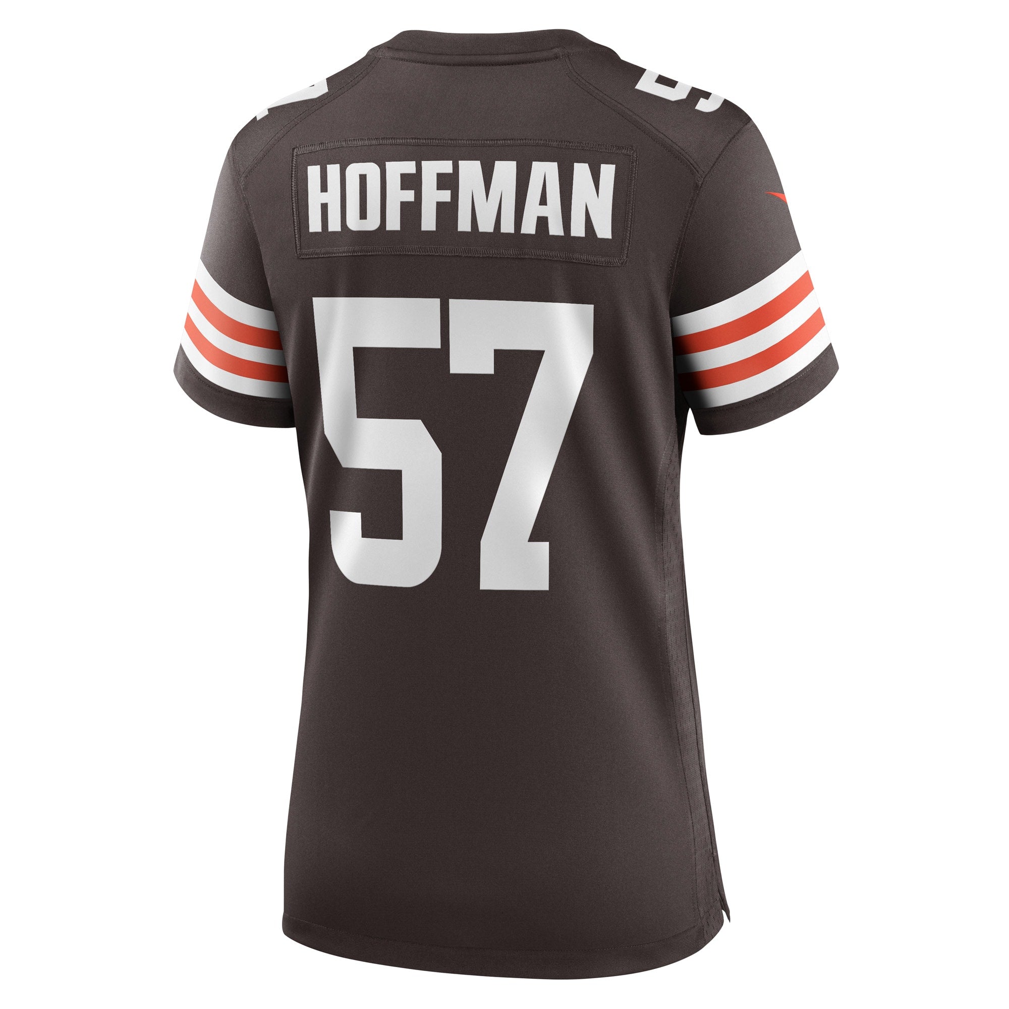 Women's Nike Brock Hoffman Brown Cleveland Browns Game Player Jersey - vstockx