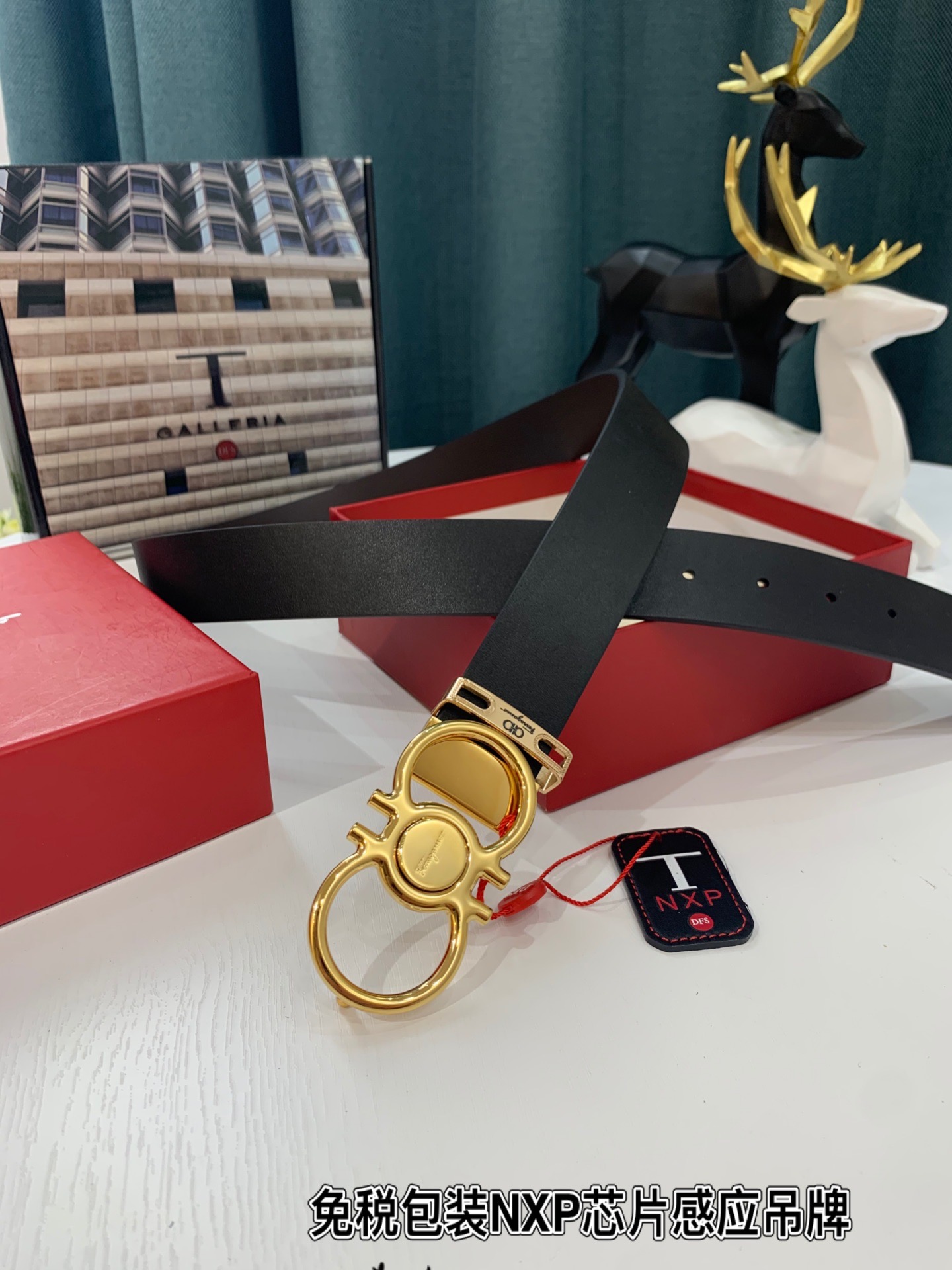 Streetwear Belt Ferragamo 319196 size:3.5cm - vstockx