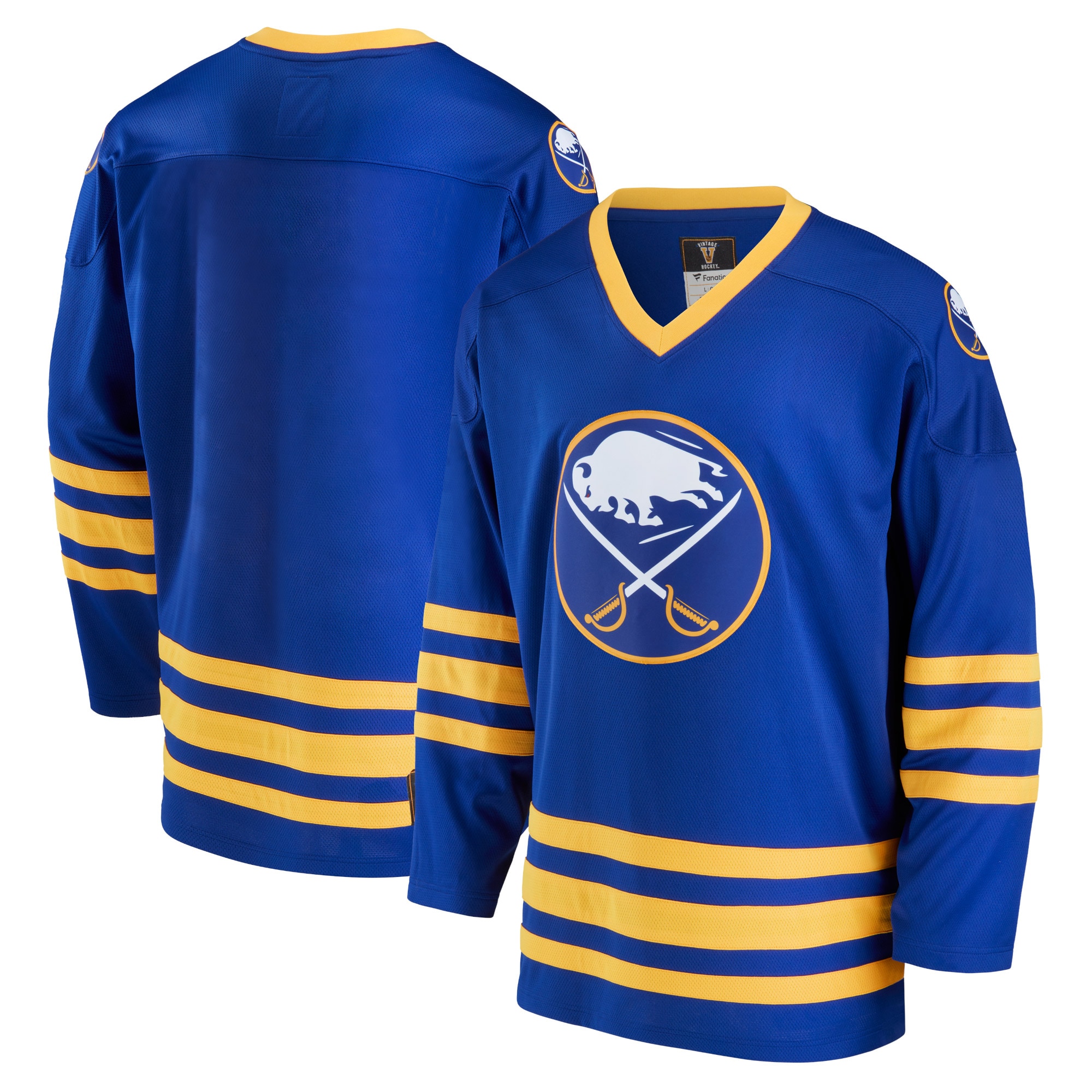 Buffalo Sabres Fanatics Branded Premier Breakaway Heritage Jersey - Royal - vstockx