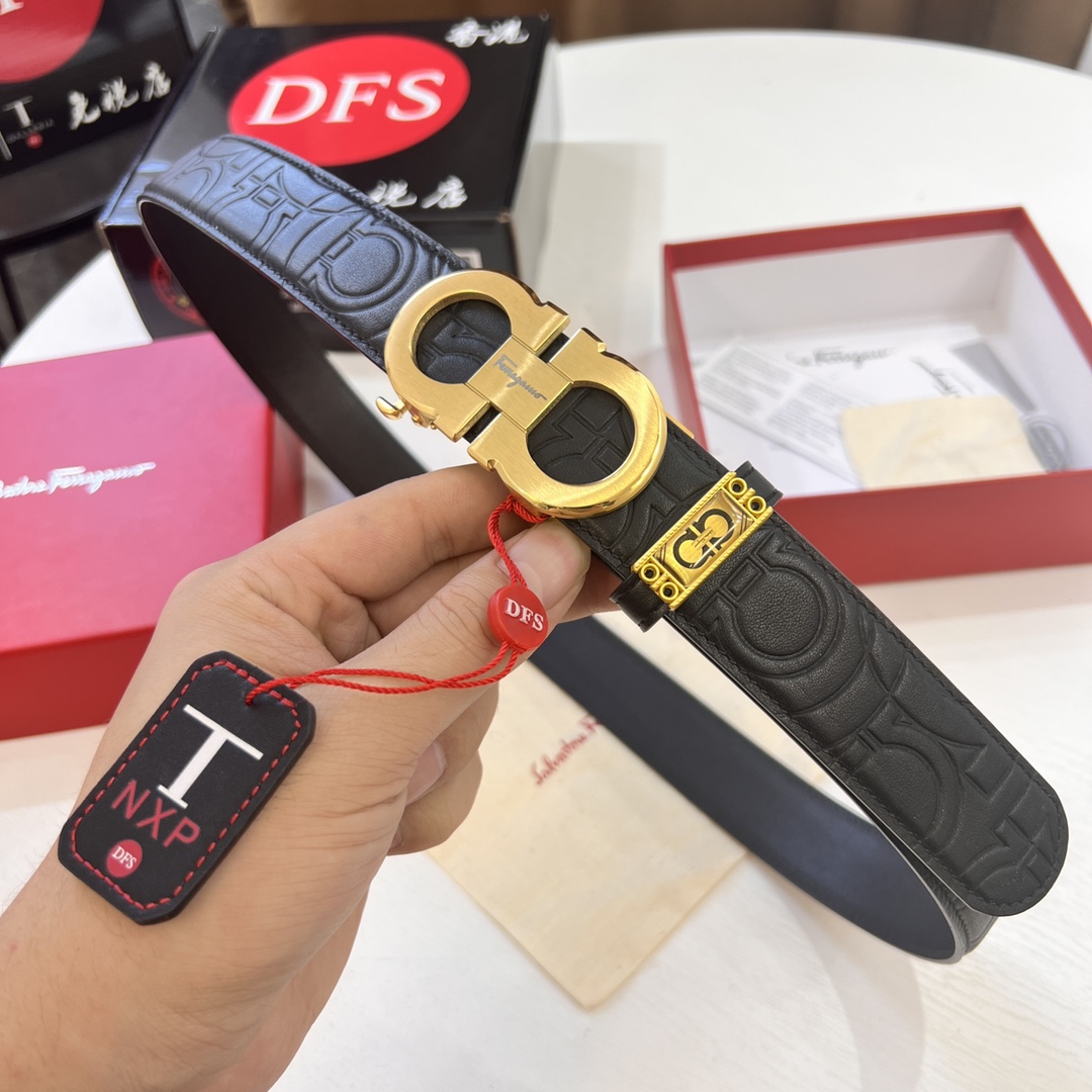 Streetwear Belt Ferragamo 320275 size:3.5cm - vstockx