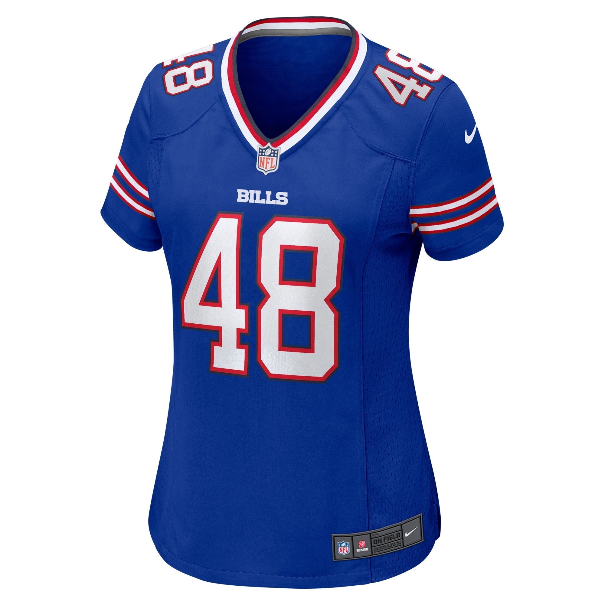 Women's Nike Joel Wilson Royal Buffalo Bills Team Game Jersey - vstockx