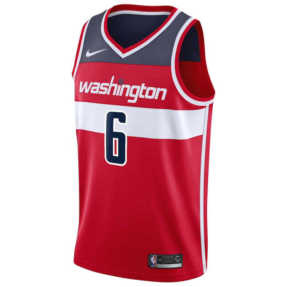 Youth Washington Wizards Kristaps Porzingis Icon Edition Jersey - Red - vstockx