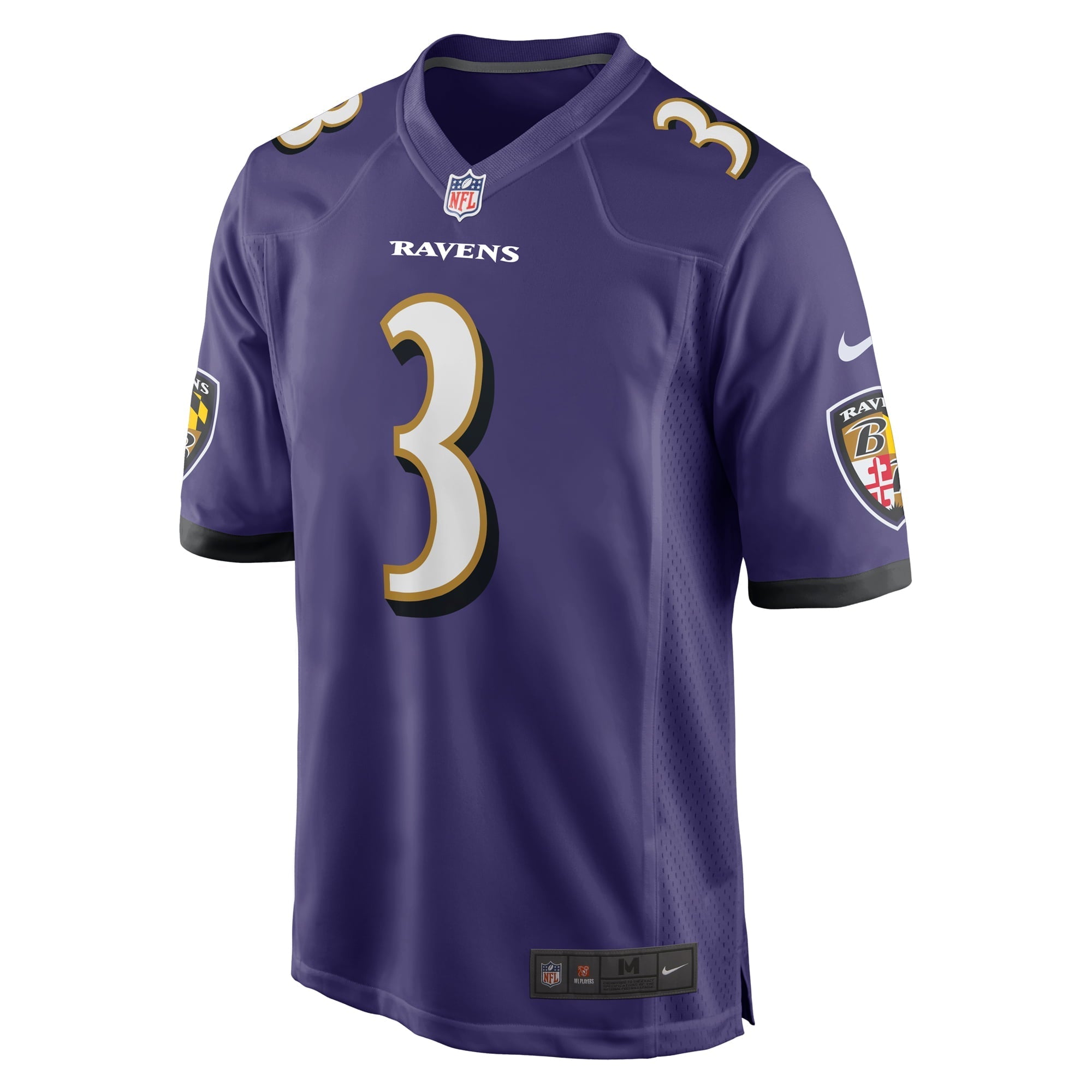 Men's Nike Odell Beckham Jr. Purple Baltimore Ravens Game Jersey - vstockx