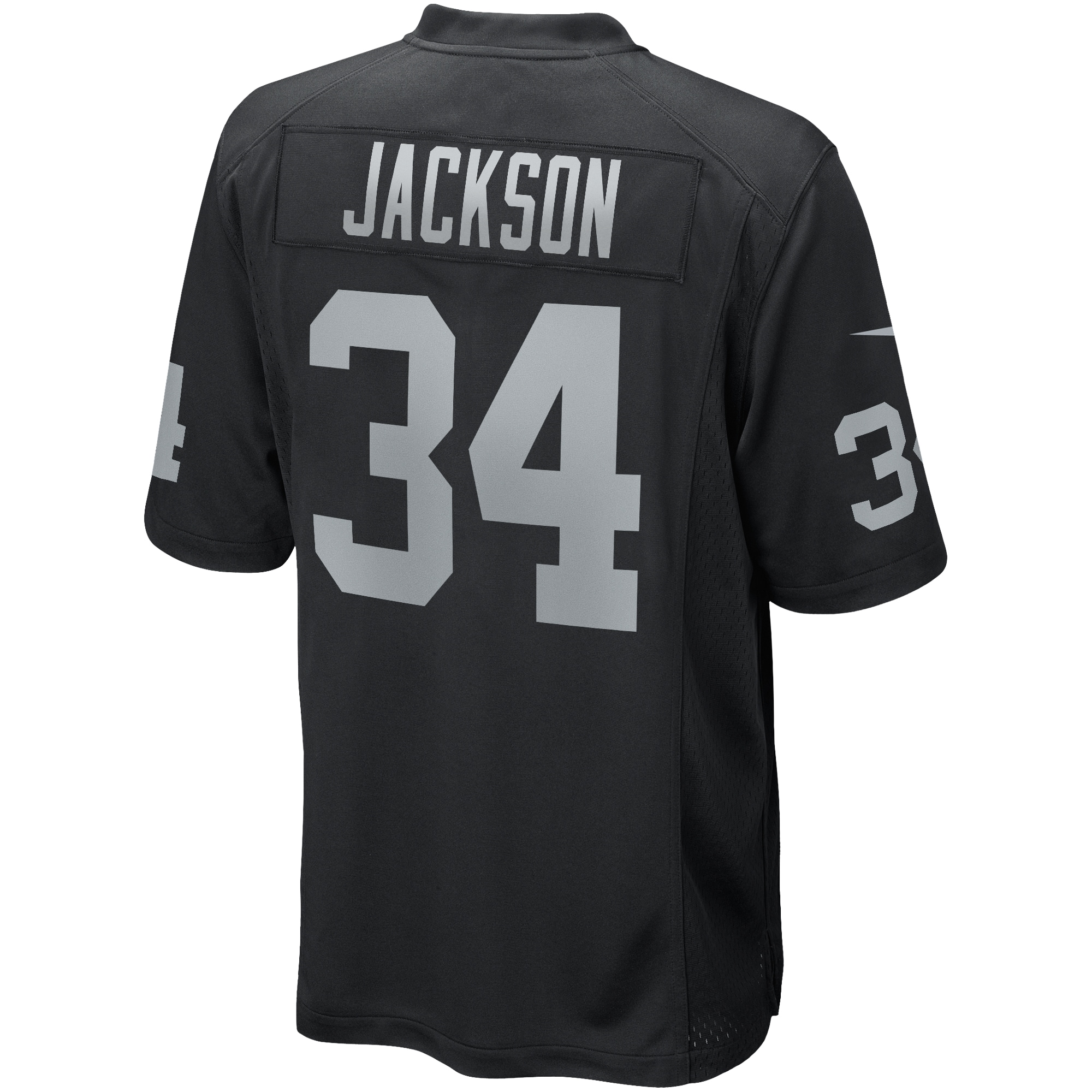 Bo Jackson Las Vegas Raiders Nike Game Retired Player Jersey - Black - vstockx